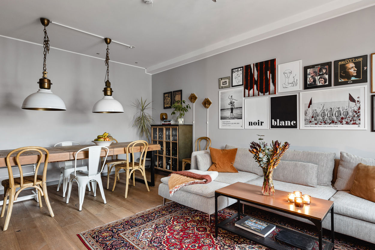 salon et salle à manger décoration scandinave