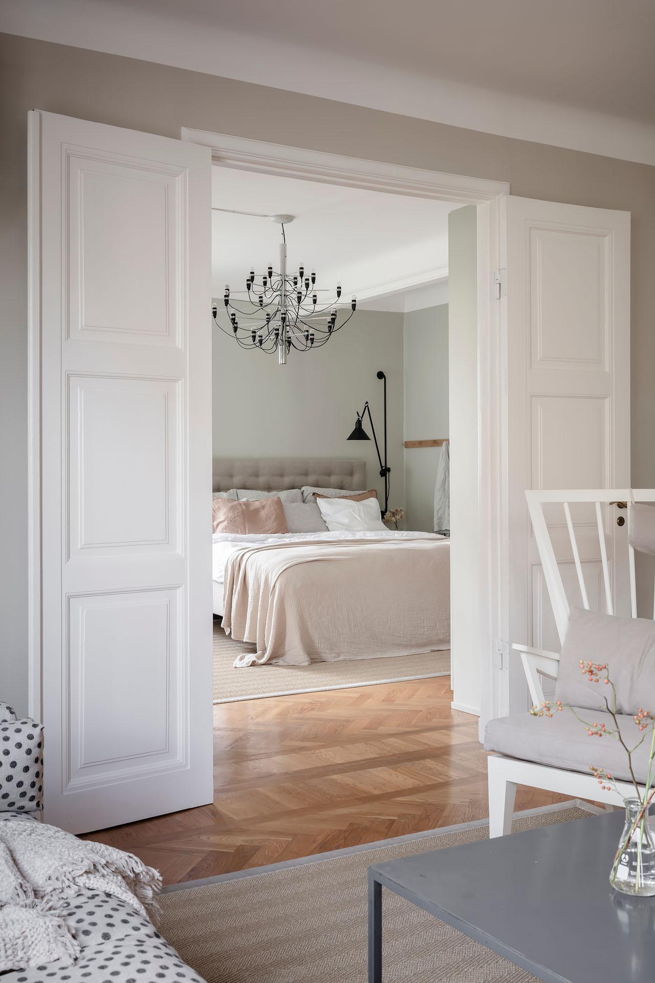 chambre décoration scandinave