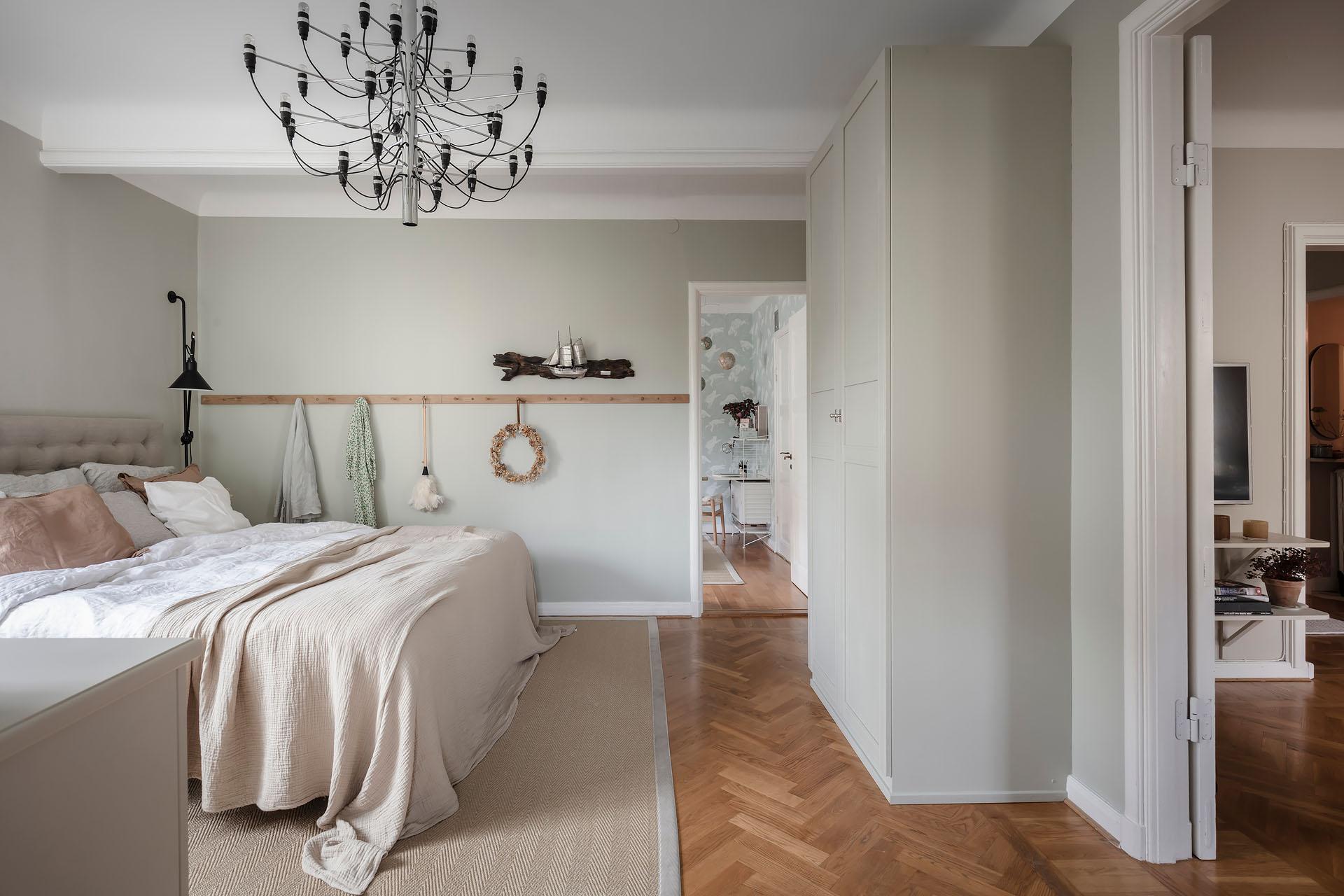 chambre décoration scandinave