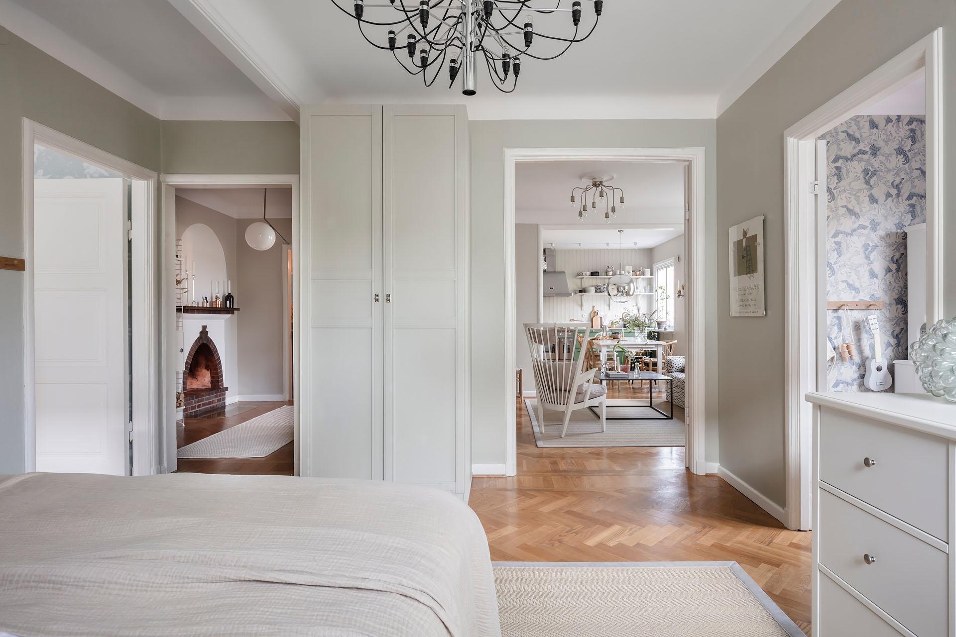 chambre décoration scandinave