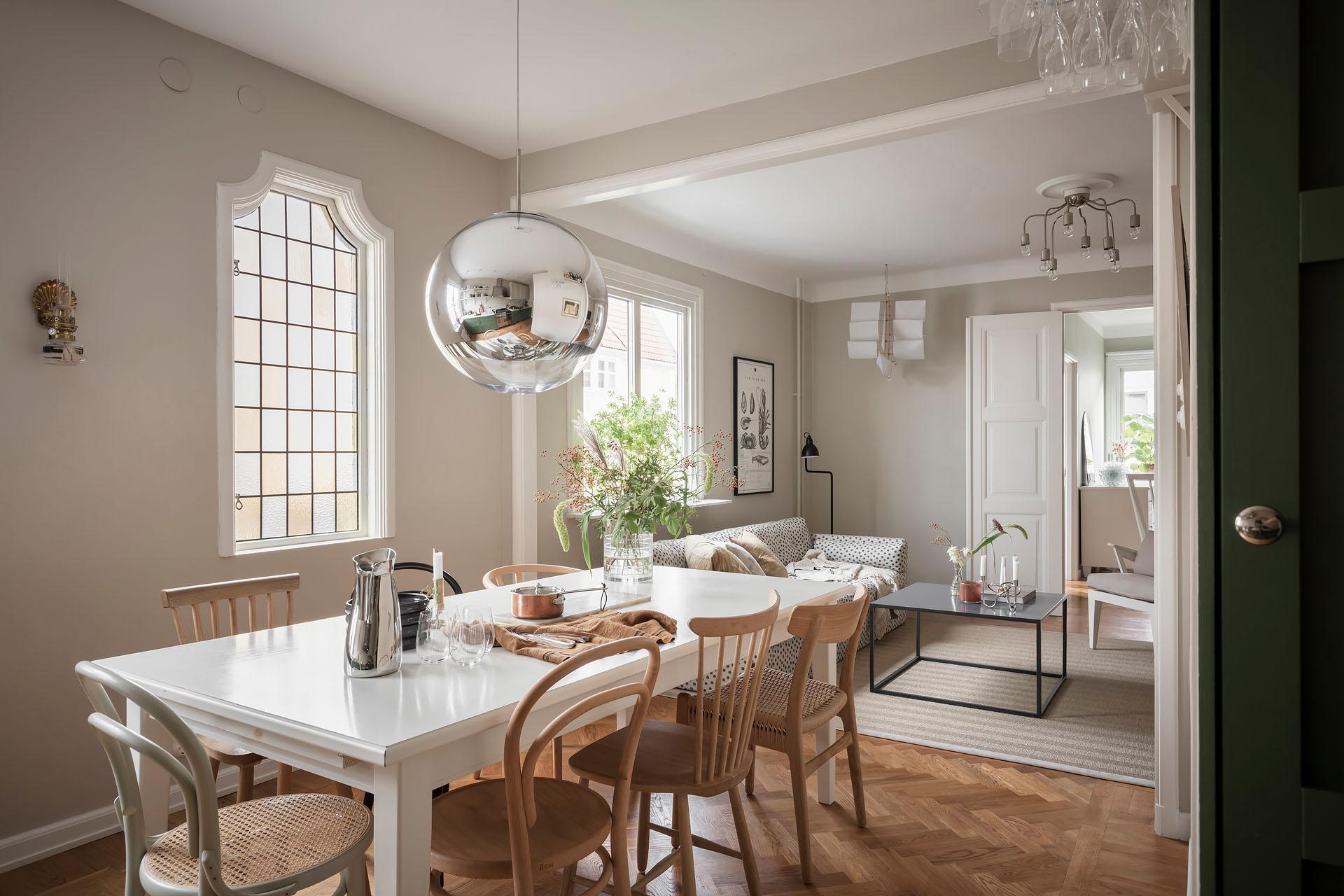 salon et salle à manger décoration scandinave