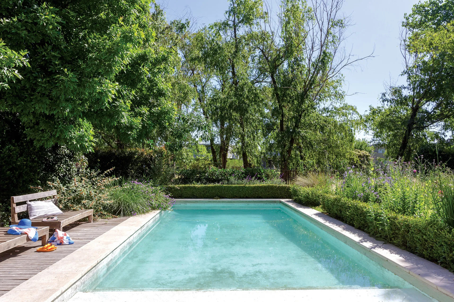 jardin avec piscine maison Argentine jardin avec piscine maison Argentine