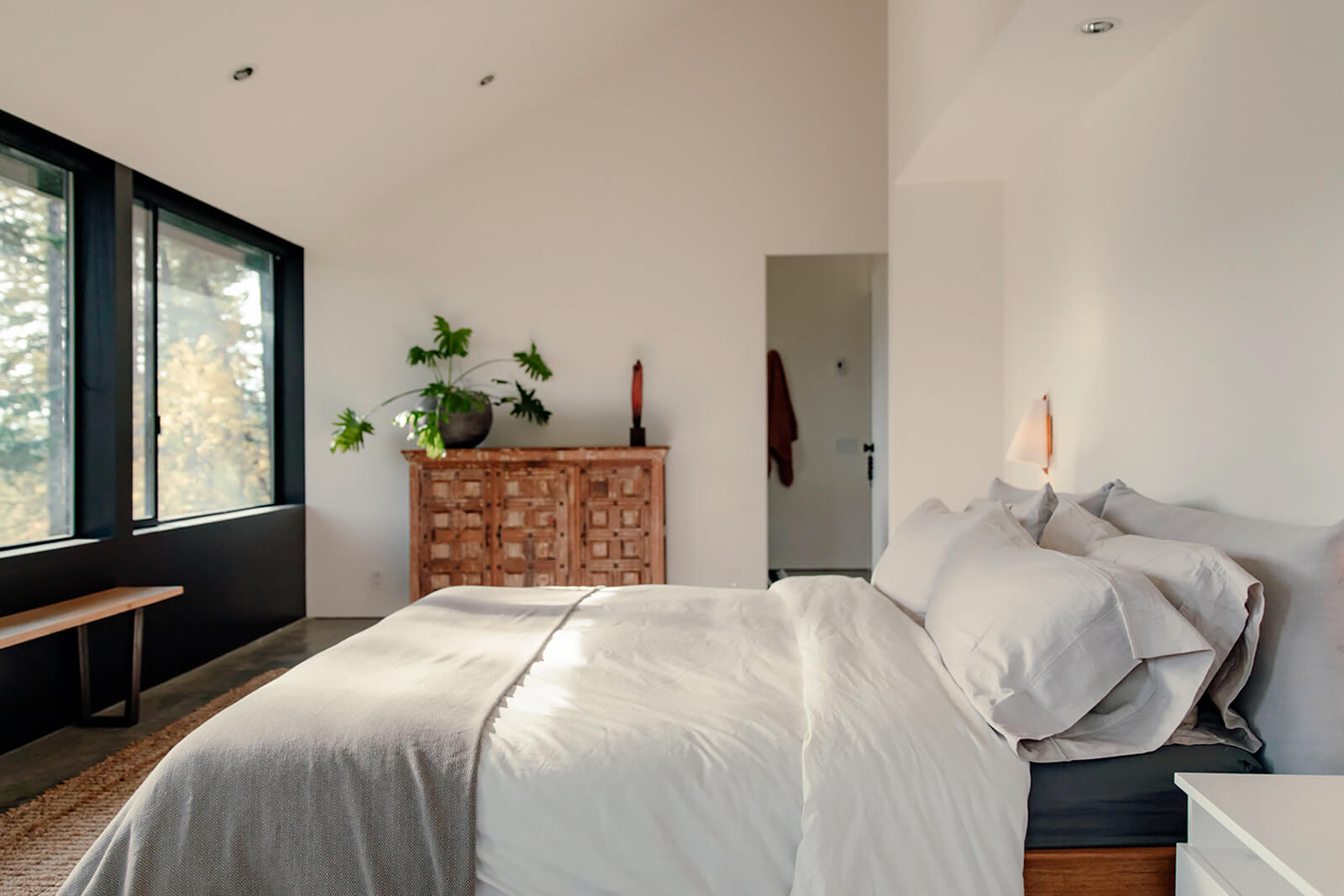 chambre maison en bois