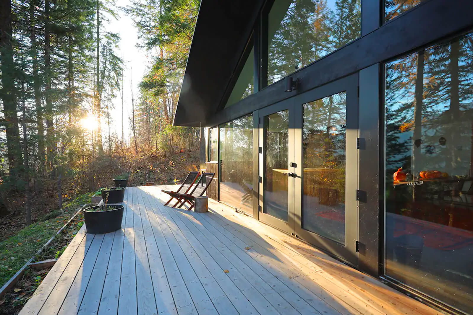 terrasse maison en bois
