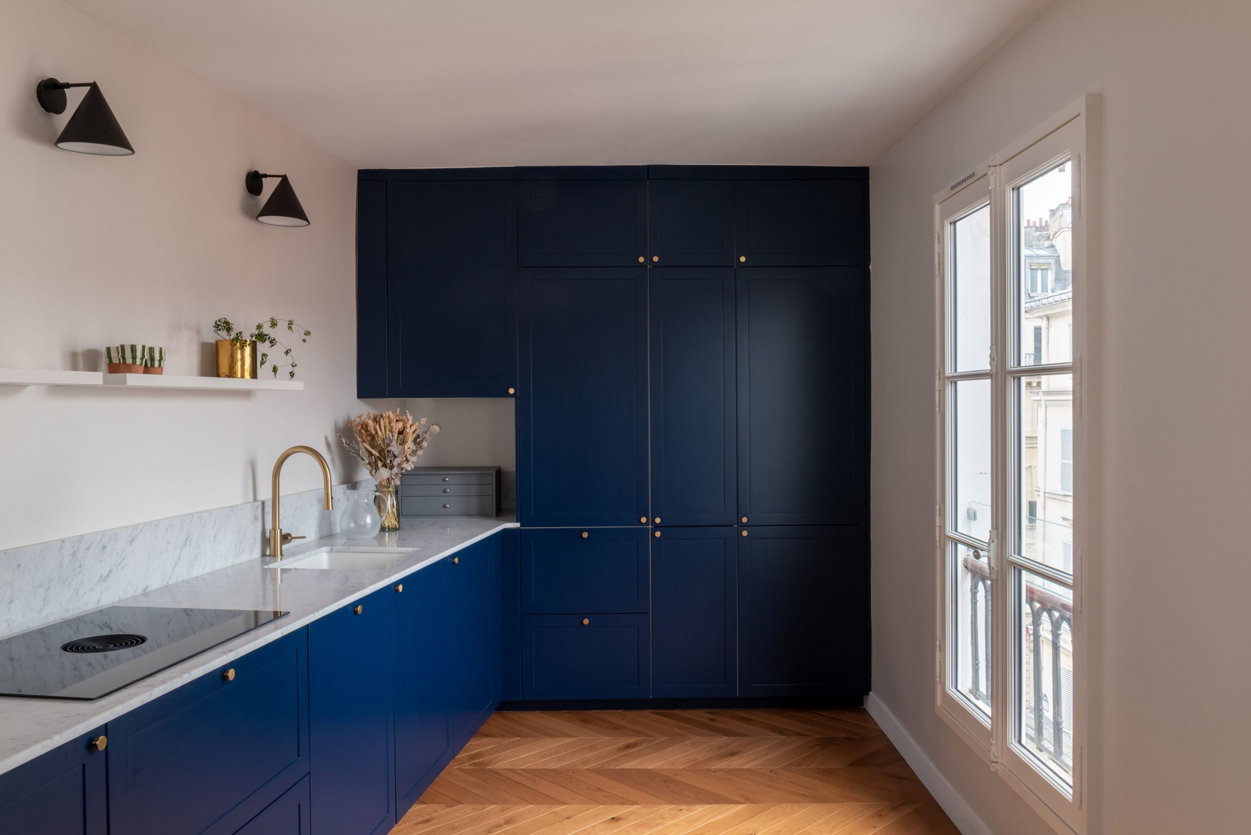 cuisine design décoration bleue cuisine design décoration bleue