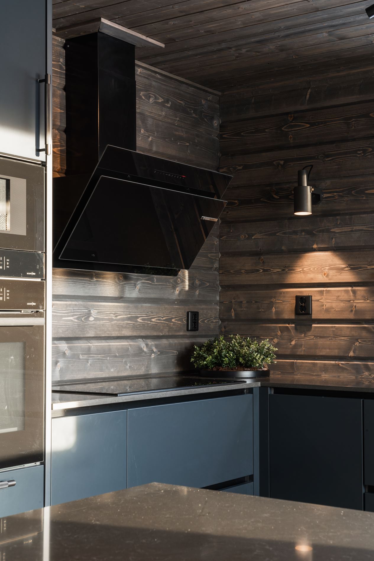 cuisine design grise maison en bois cuisine design grise maison en bois