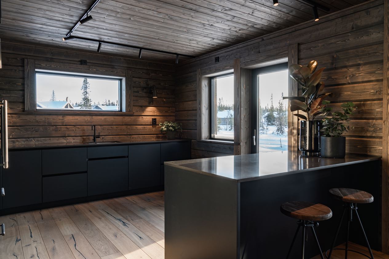 cuisine design dans maison en bois cuisine design dans maison en bois