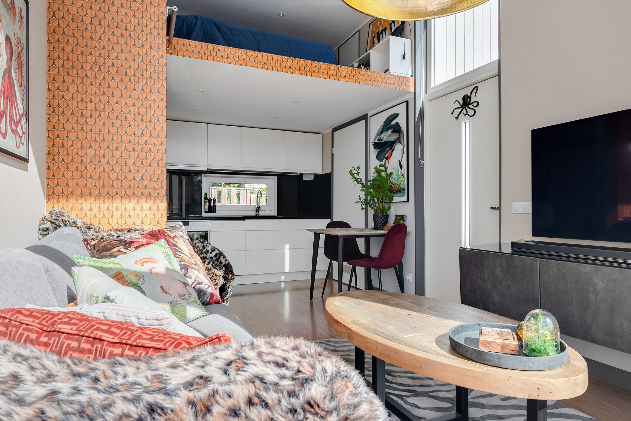 cuisine avec mezzanine