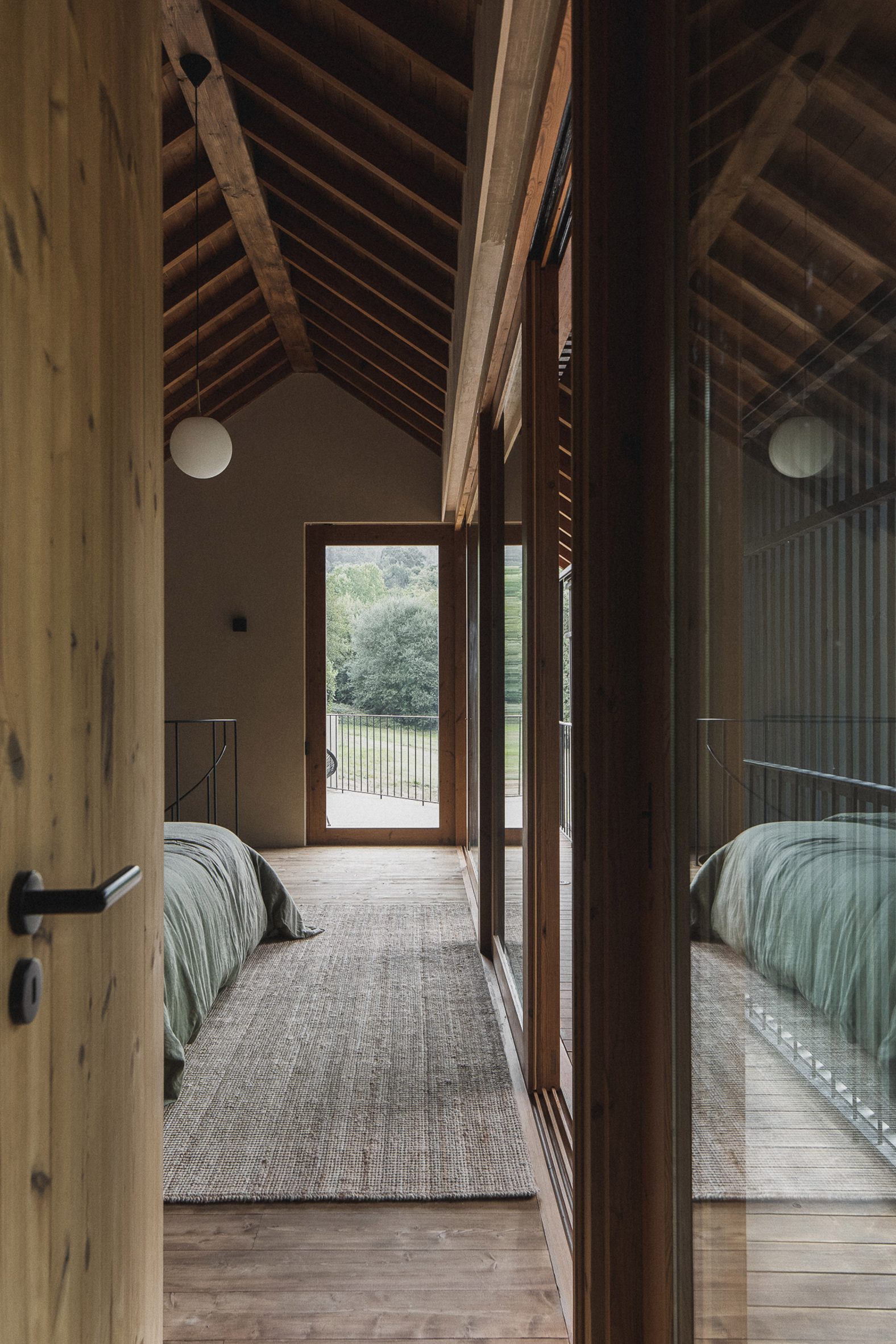 chambre maison en bois
