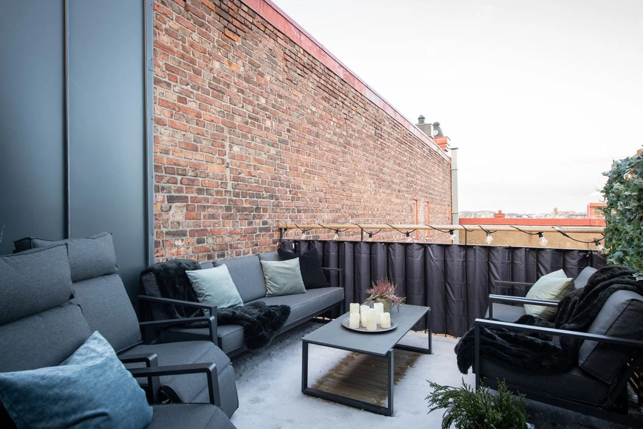 terrasse appartement en duplex décoration scandinave terrasse appartement en duplex décoration scandinave