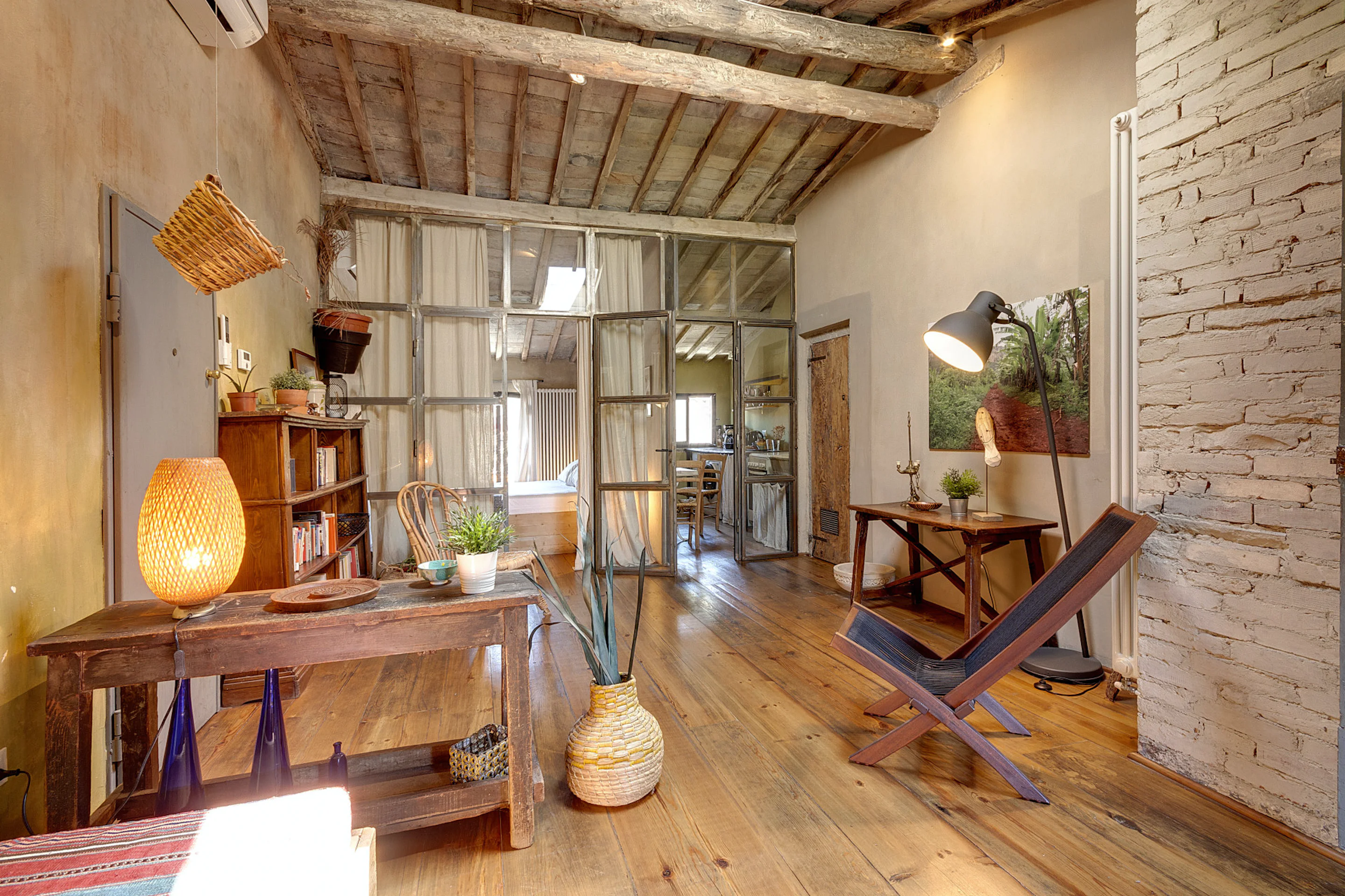 salon avec poutres mini loft 50m2 salon avec poutres mini loft 50m2