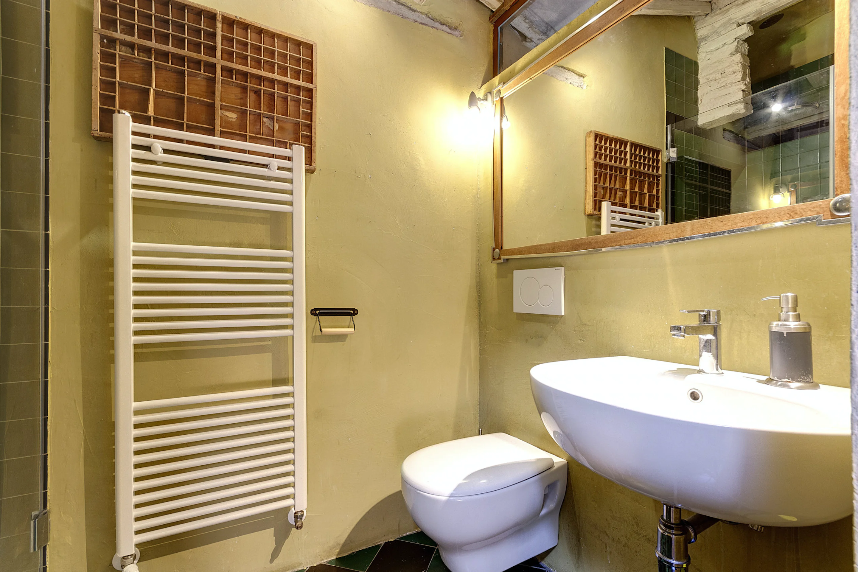 salle de bain murs enduits salle de bain murs enduits