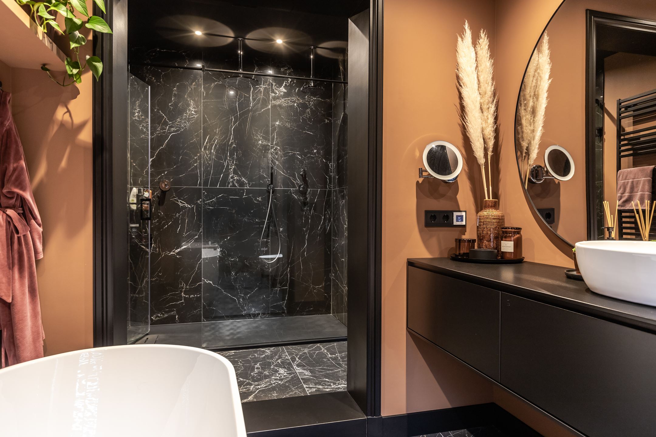 salle de bain marbre noir salle de bain marbre noir