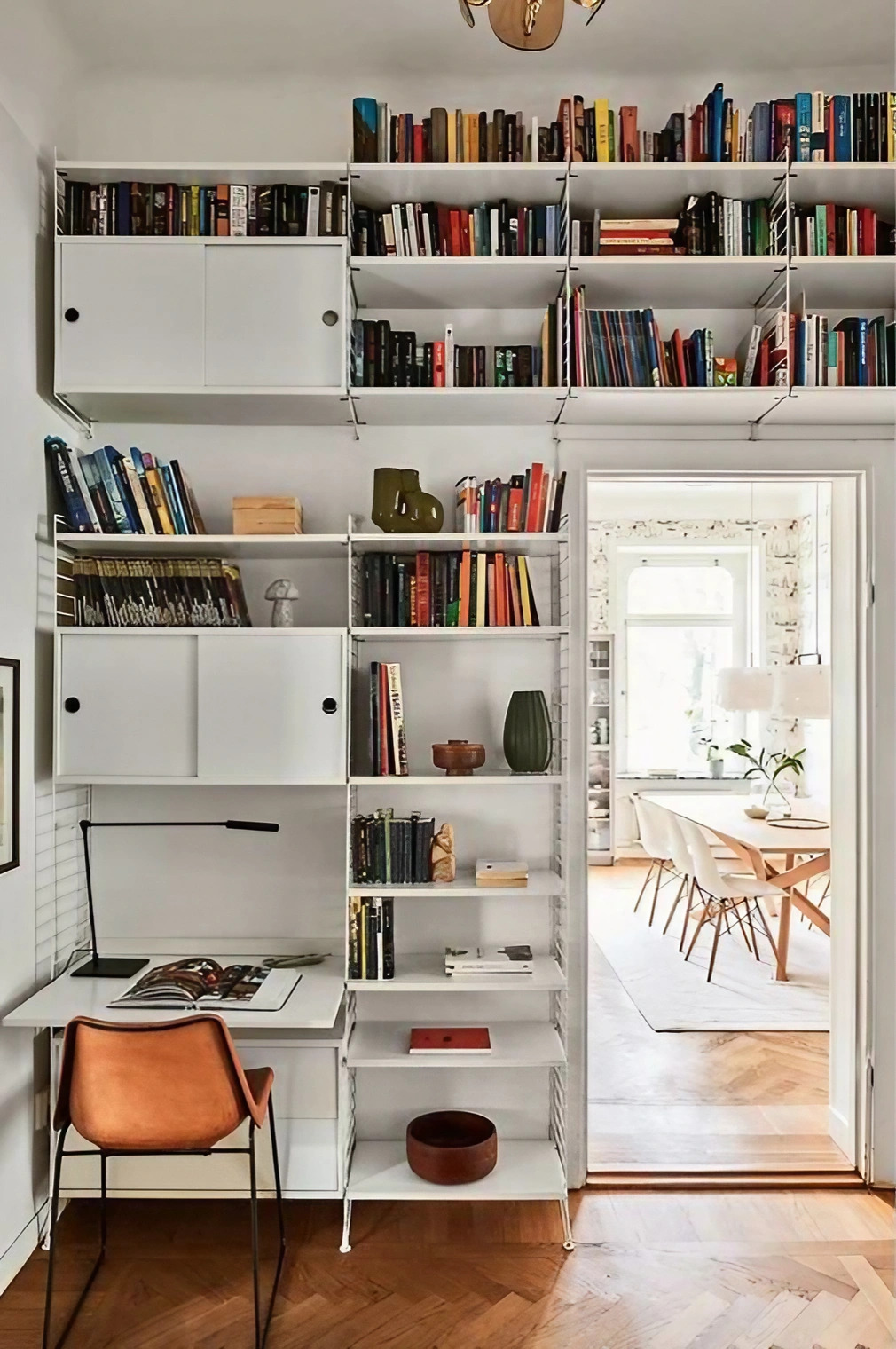 espace bureau dans entrée décoration scandinave espace bureau dans entrée décoration scandinave