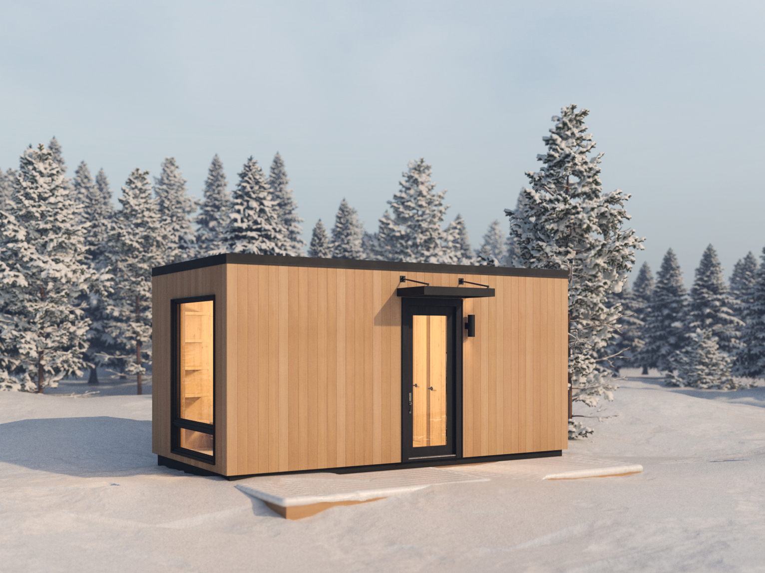 tiny house en bois 18m2 tiny house en bois 18m2