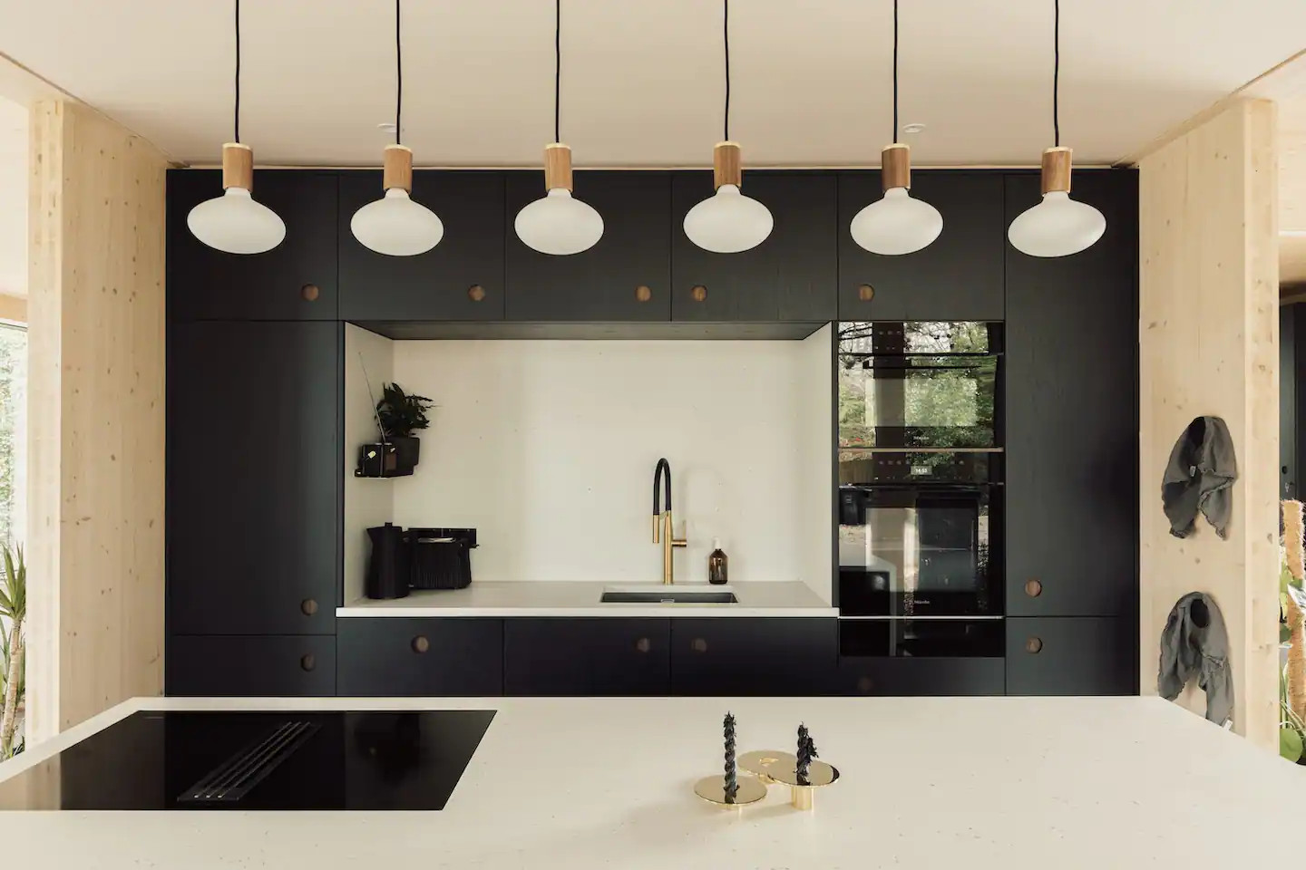 cuisine noire décoration design cuisine noire décoration design