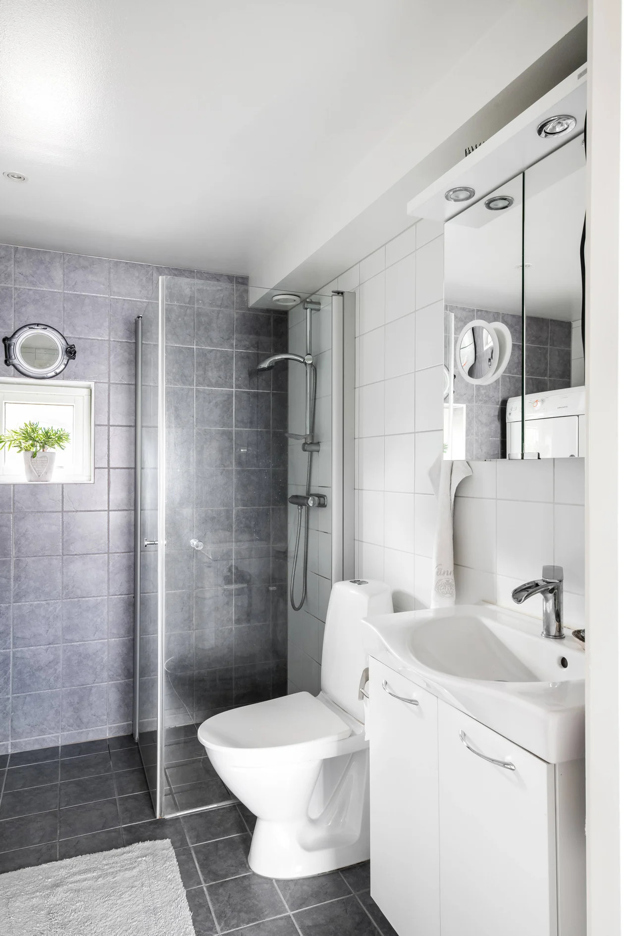 salle de bain grise et blanche salle de bain grise et blanche