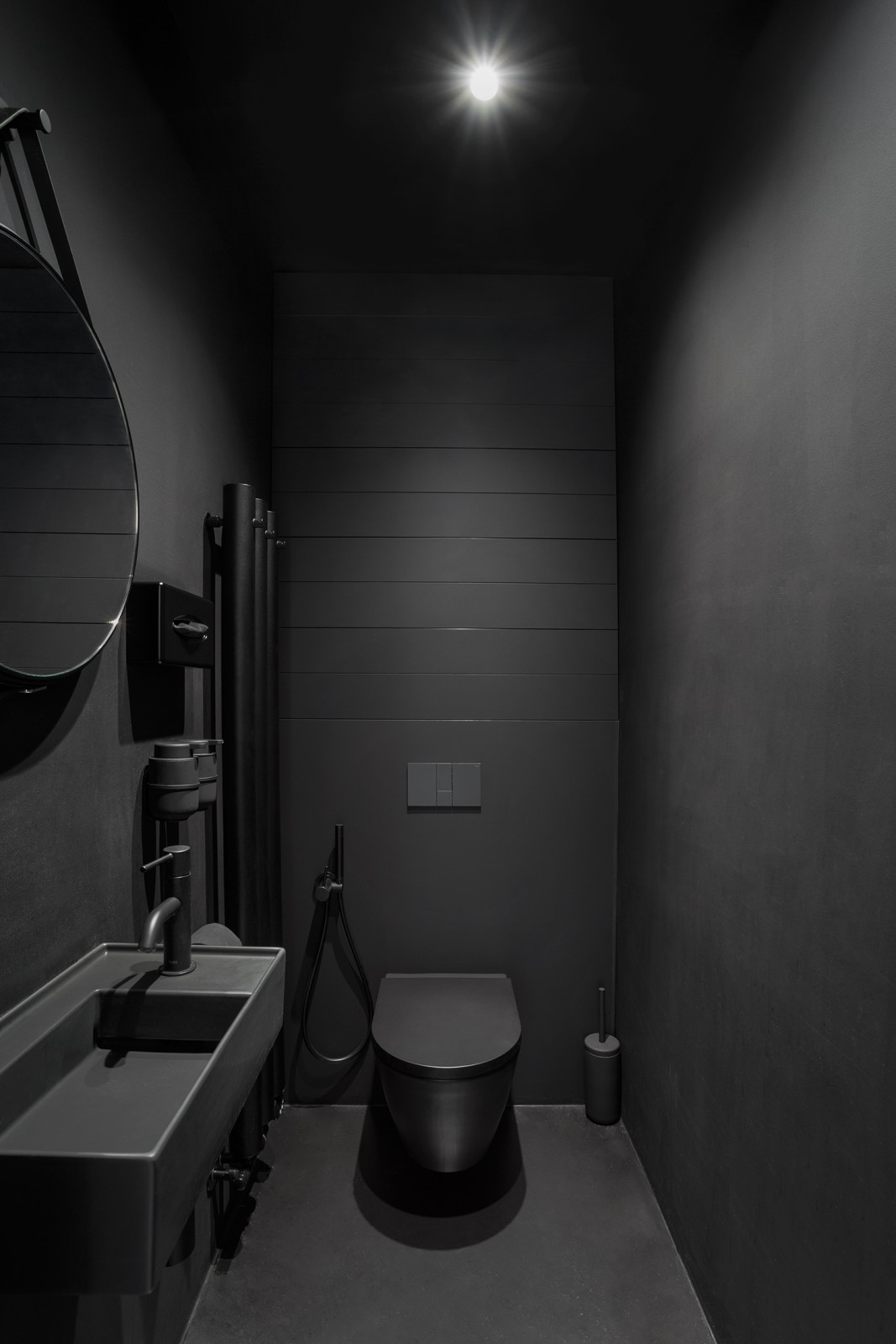 toilettes décoration design noire toilettes décoration design noire