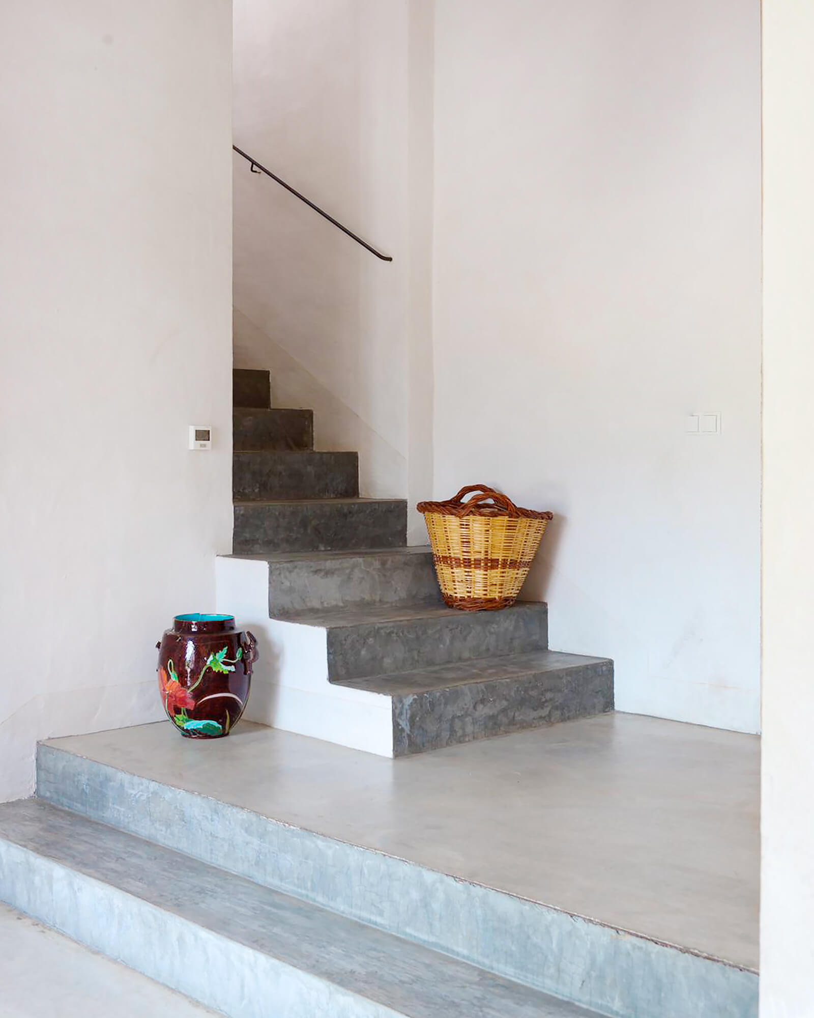 escalier en béton