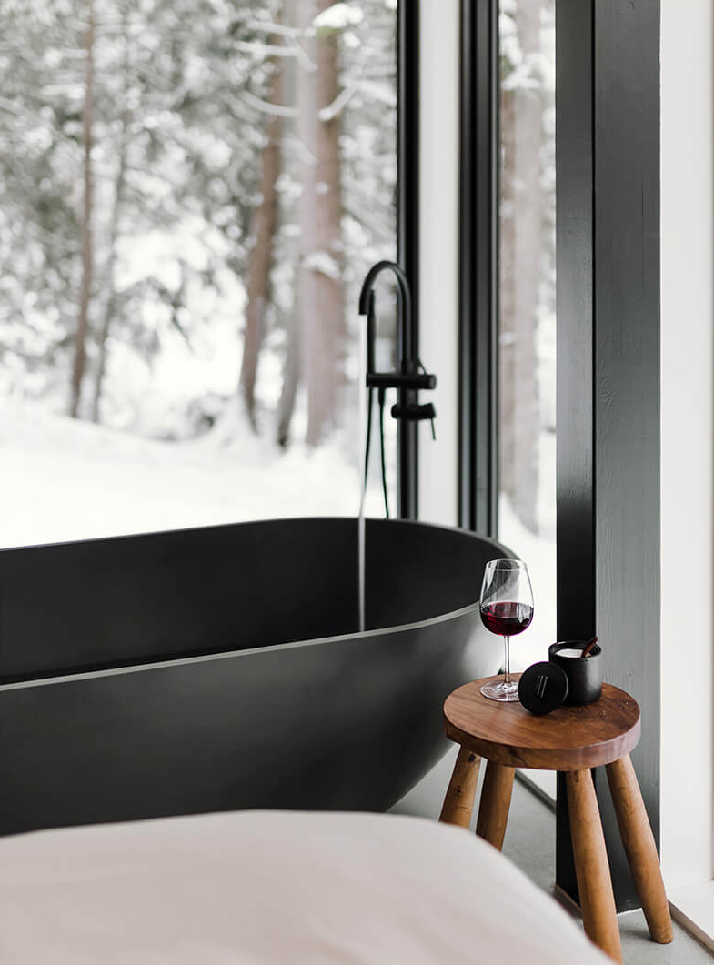 salle de bain design baignoire noire salle de bain design baignoire noire