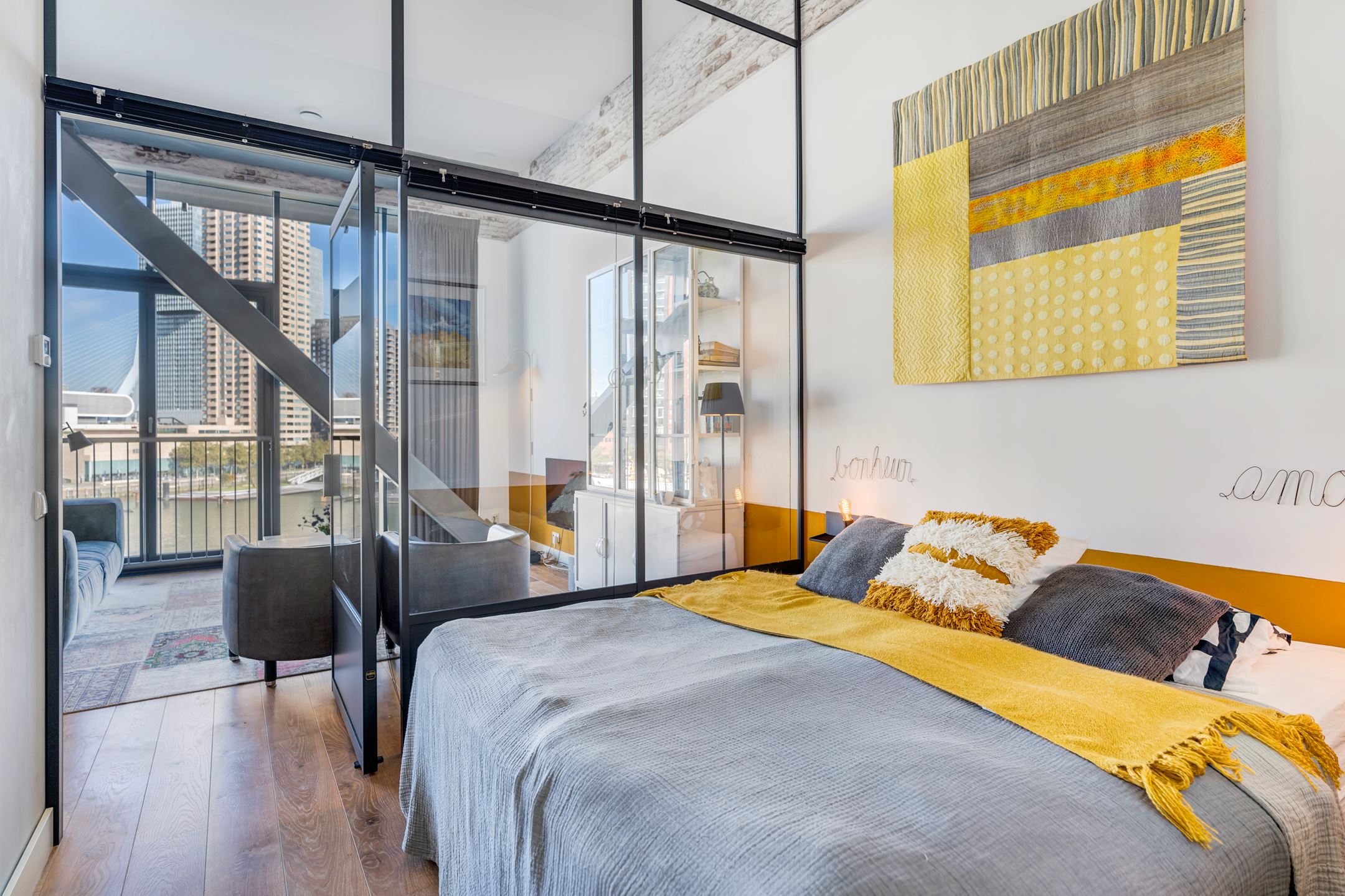 chambre avec verrière