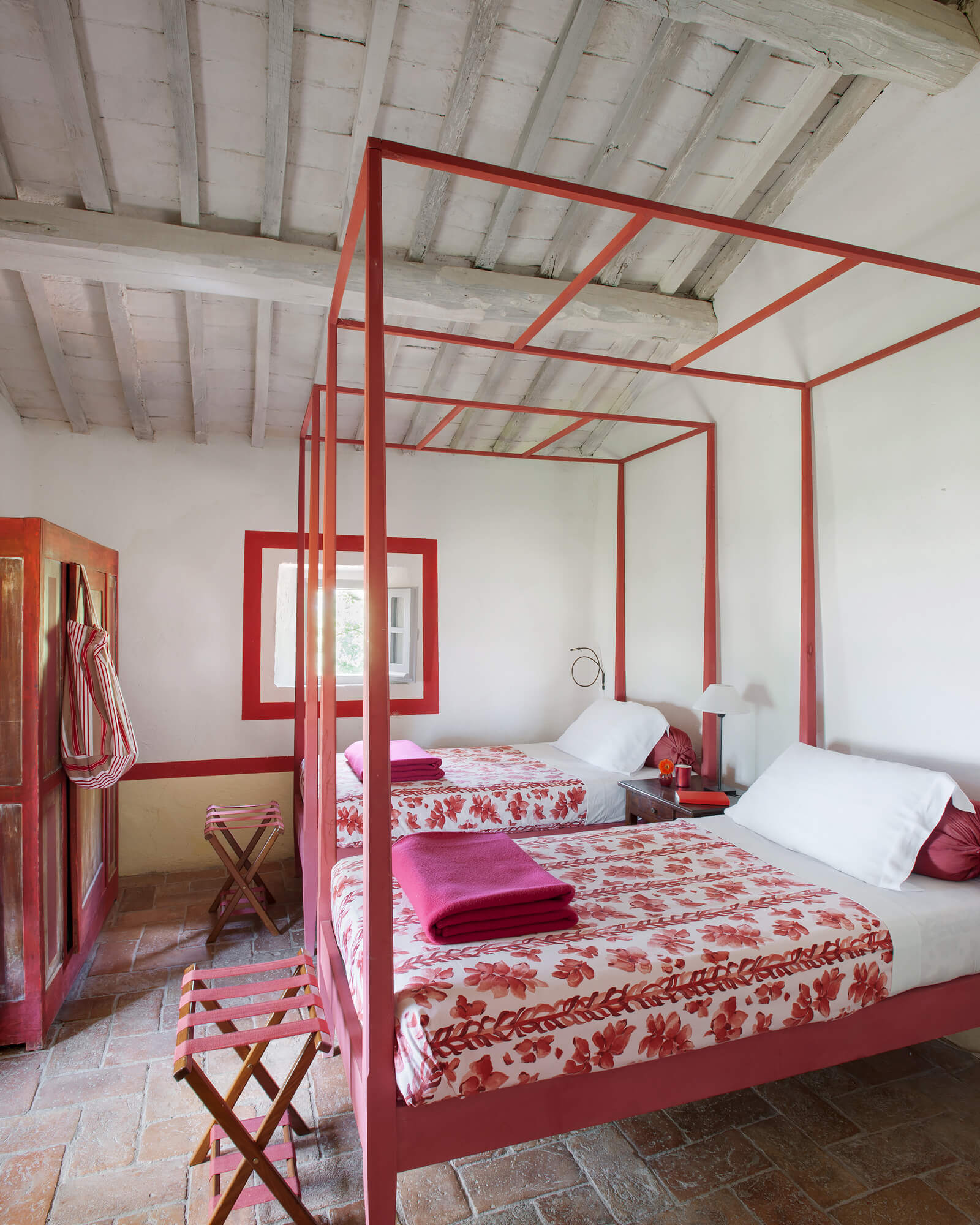 chambre avec lits à baldaquins chambre avec lits à baldaquins