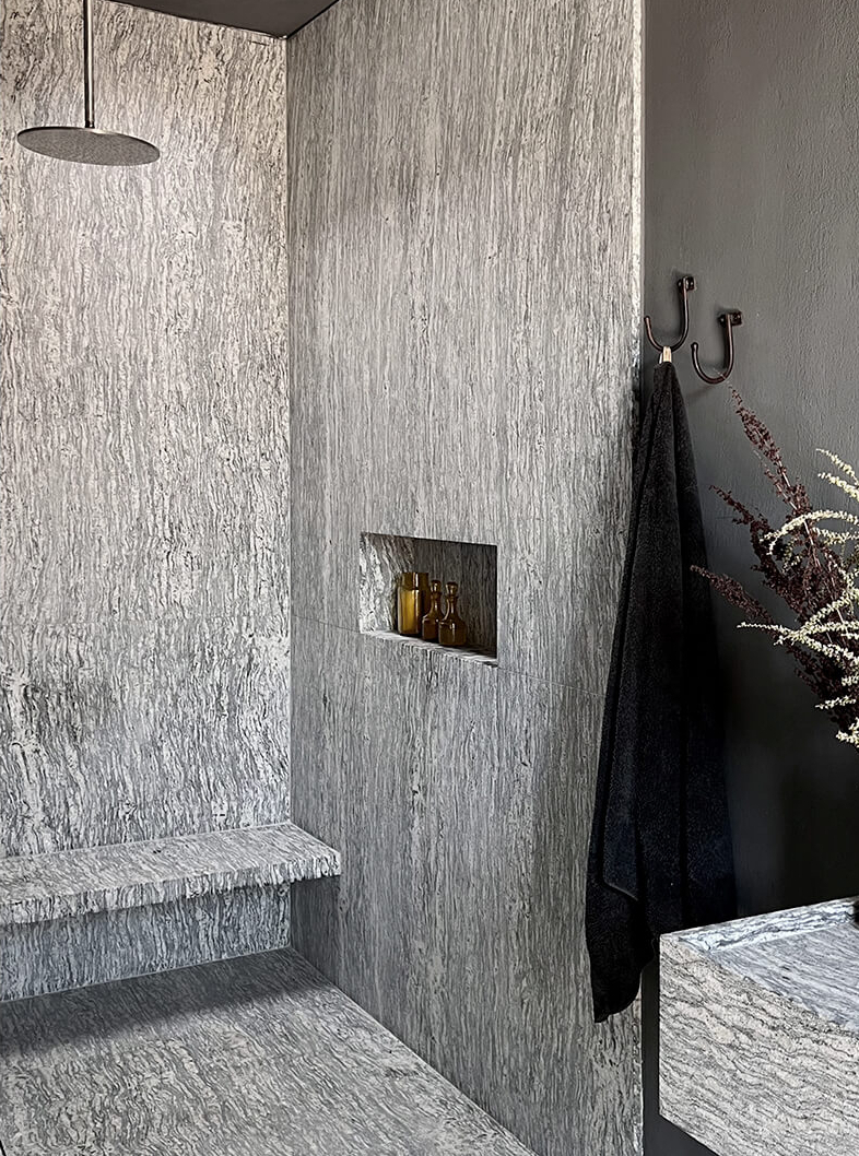 salle de bain pierre grise salle de bain pierre grise