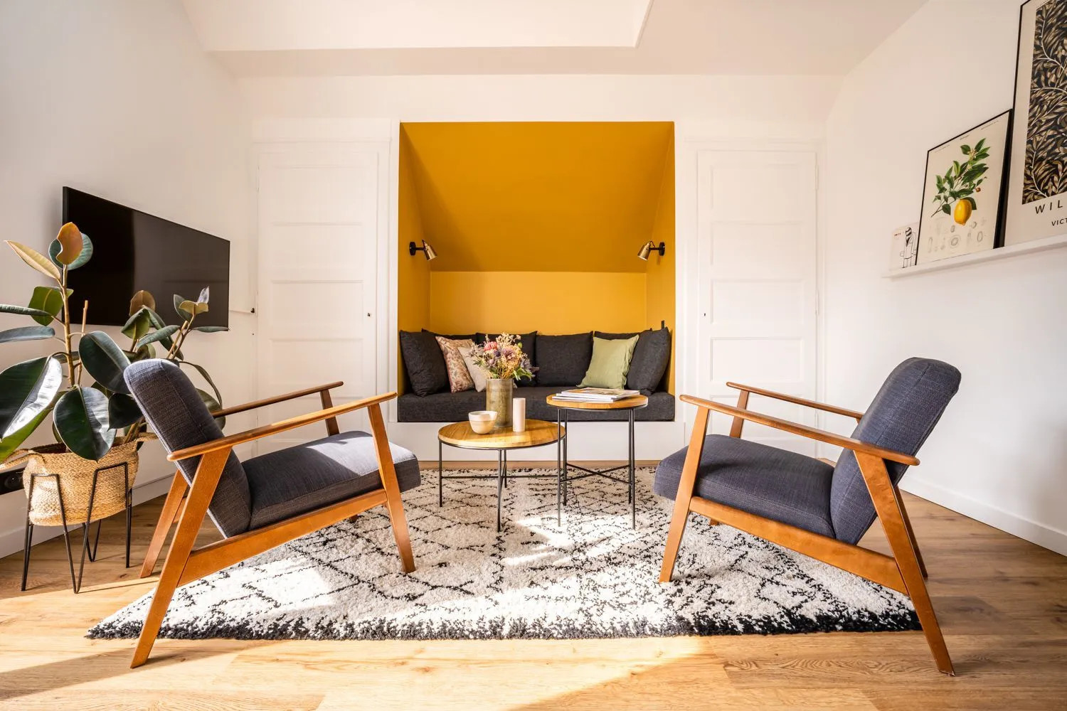 salon loft de 100m2