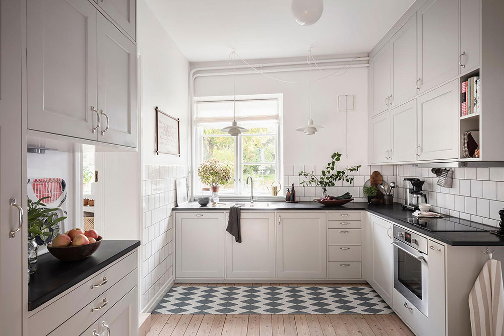 cuisine blanche avec parquet cuisine blanche avec parquet