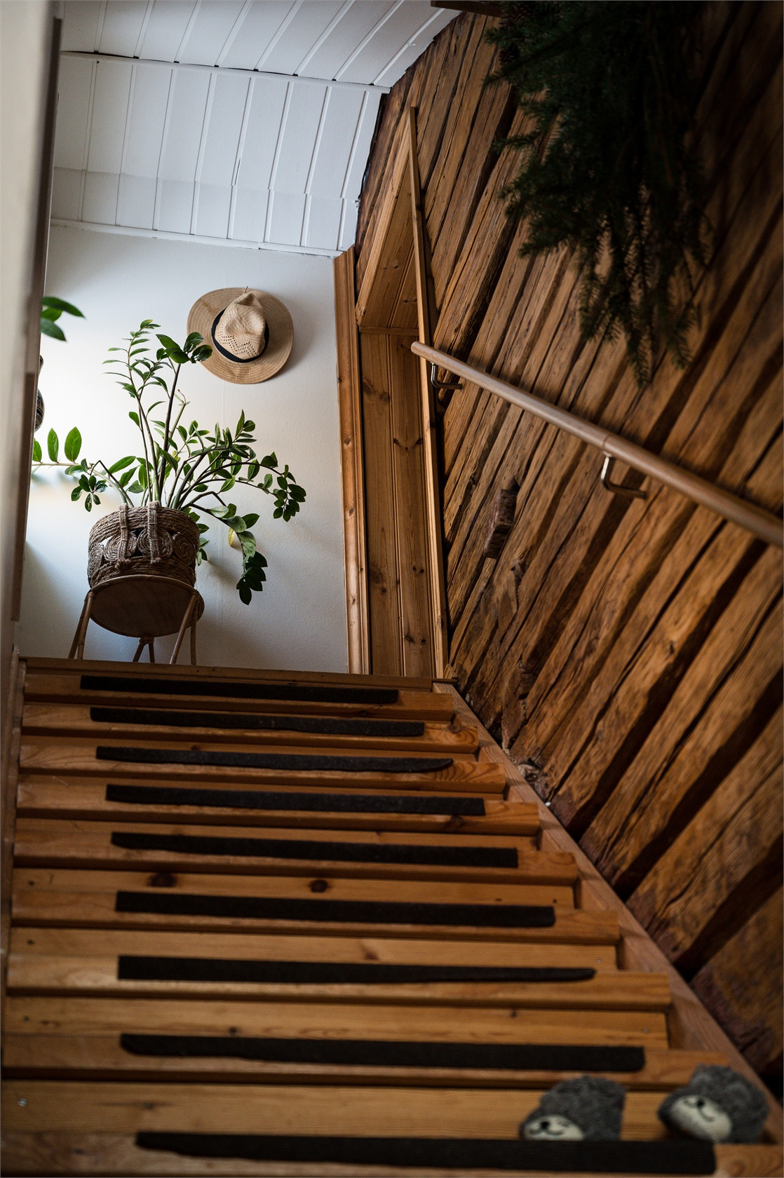 escalier en bois