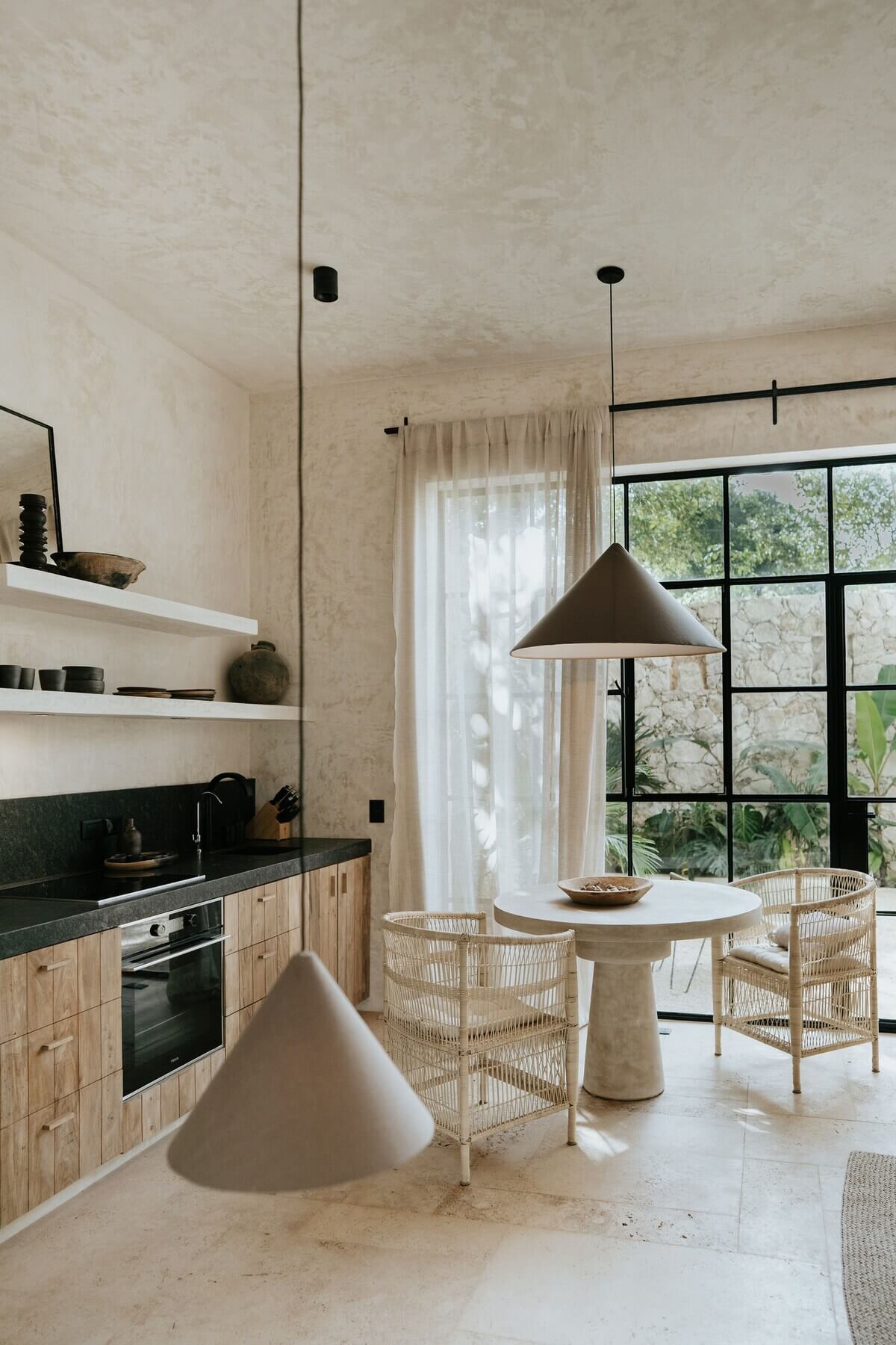 cuisine bois avec espace salle à manger cuisine bois avec espace salle à manger