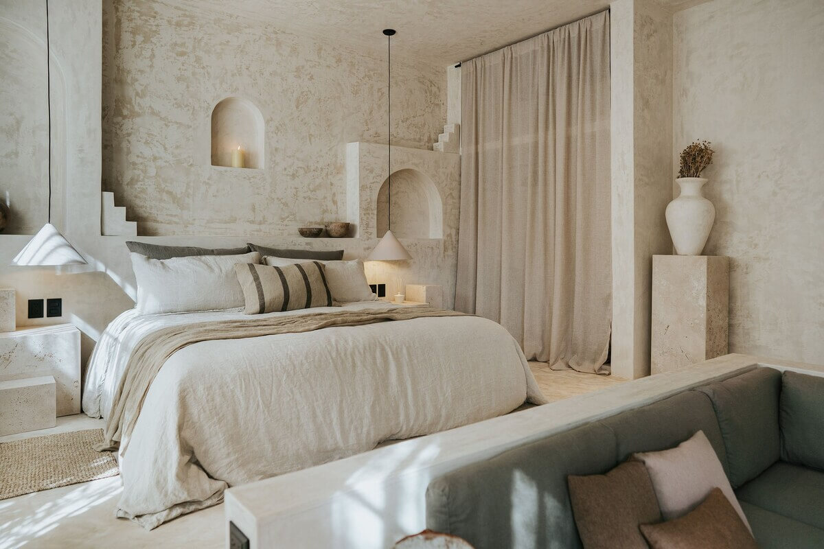 chambre loft décoration beige chambre loft décoration beige