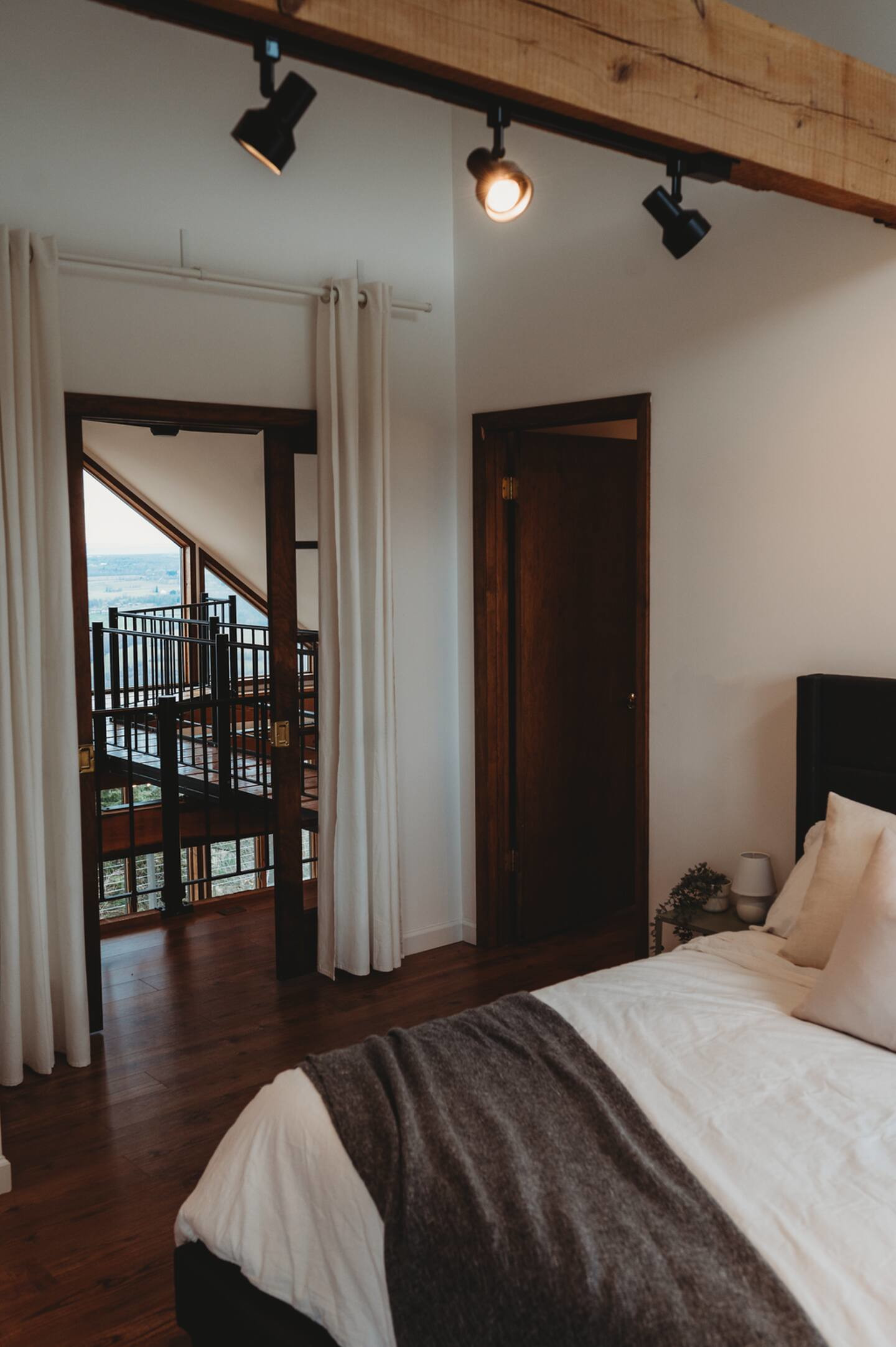chambre avec poutre