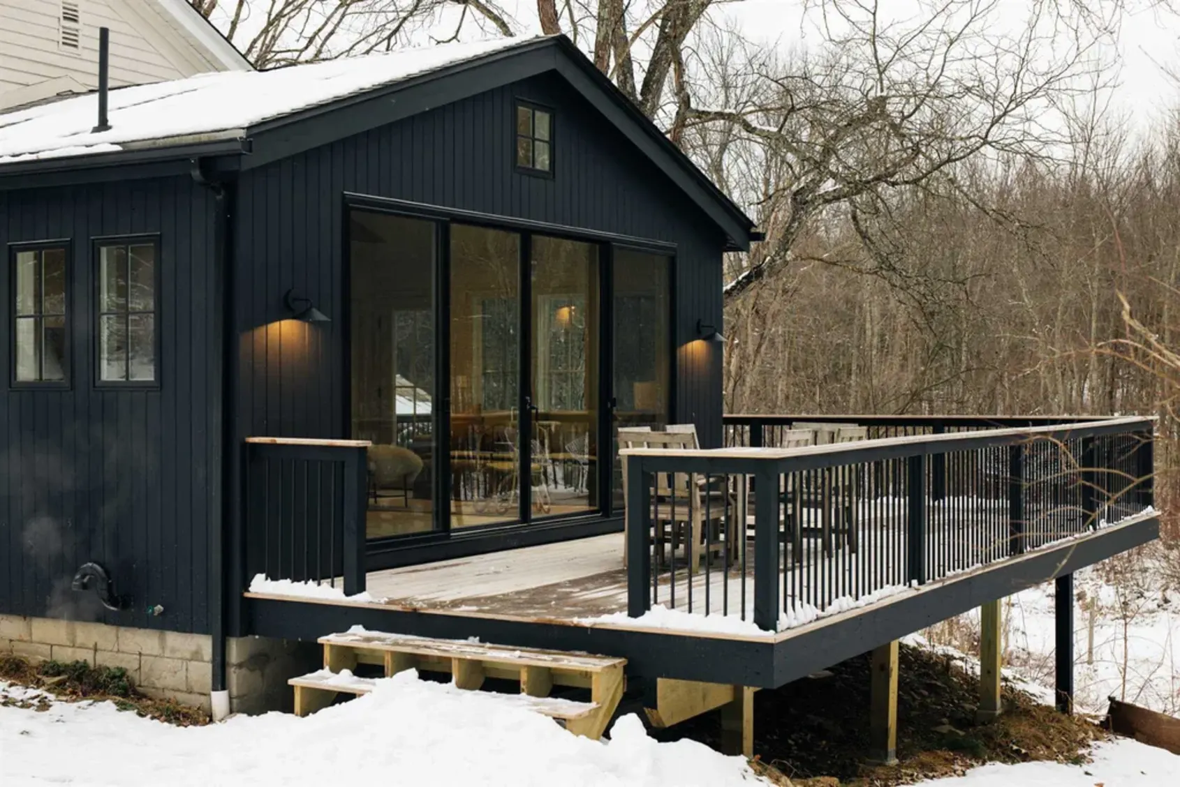 extension en bois avec terrasse extension en bois avec terrasse