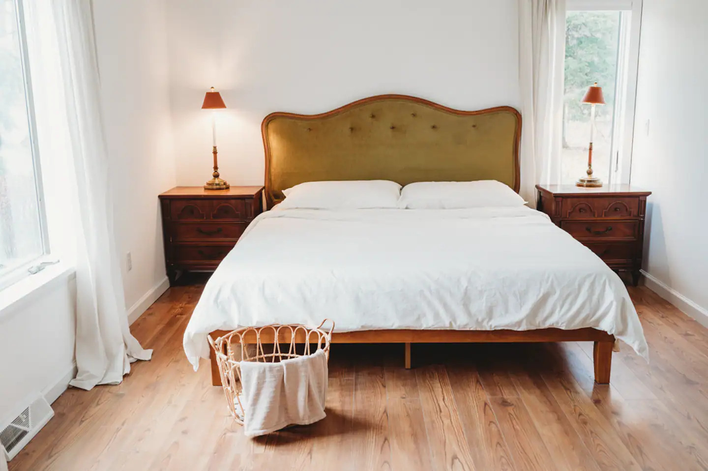 chambre décoration vintage
