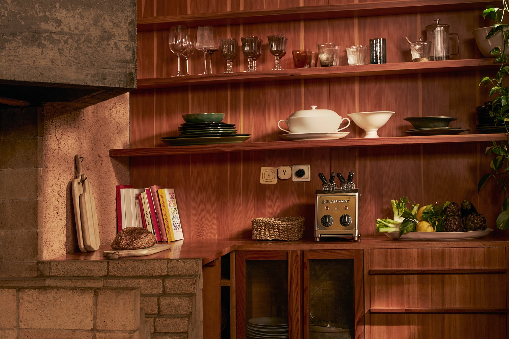 cuisine étagères ouvertes en bois cuisine étagères ouvertes en bois