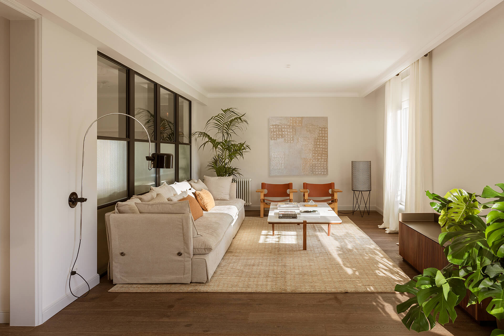 salon décoration contemporaine