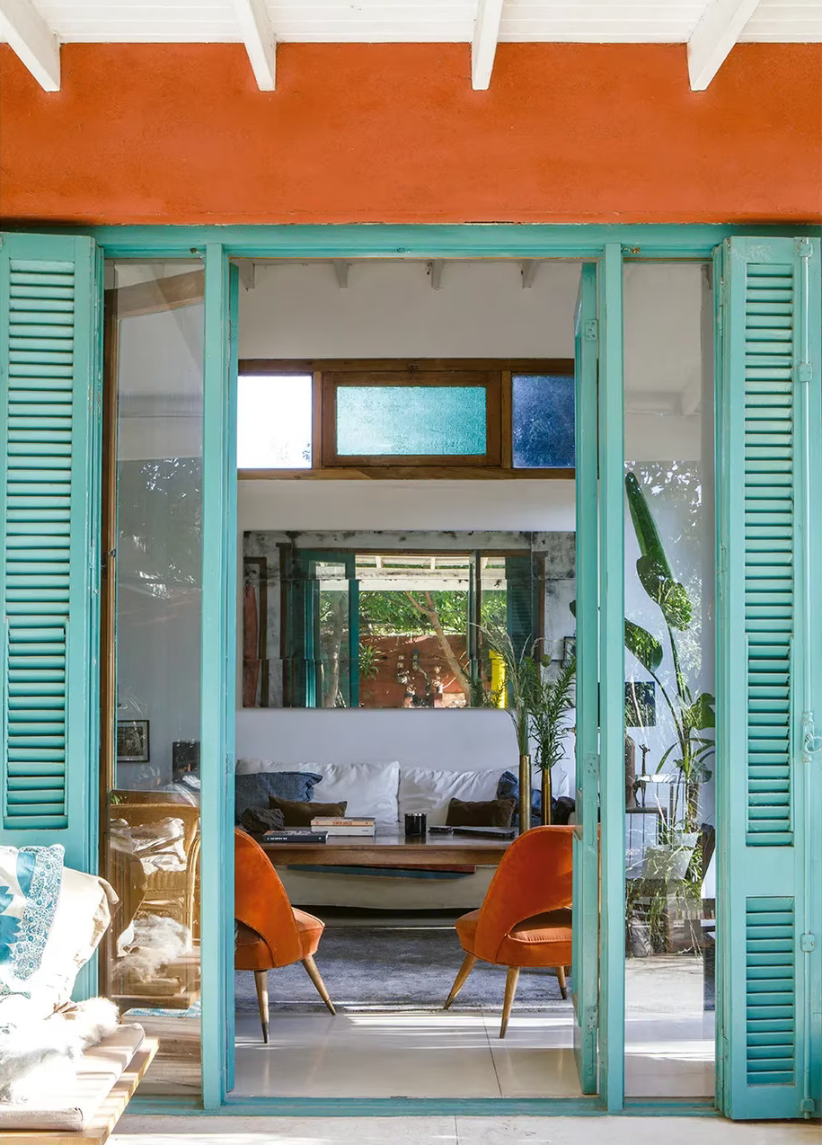 maison et sa terrasse colorée maison et sa terrasse colorée