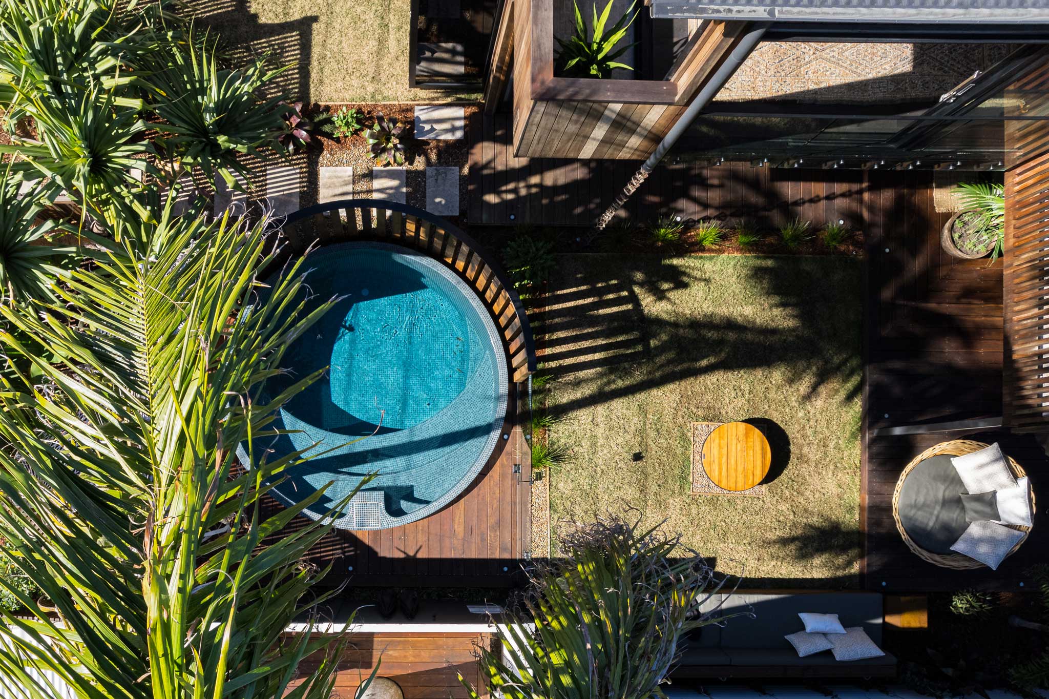 terrasse bois avec piscine ronde terrasse bois avec piscine ronde