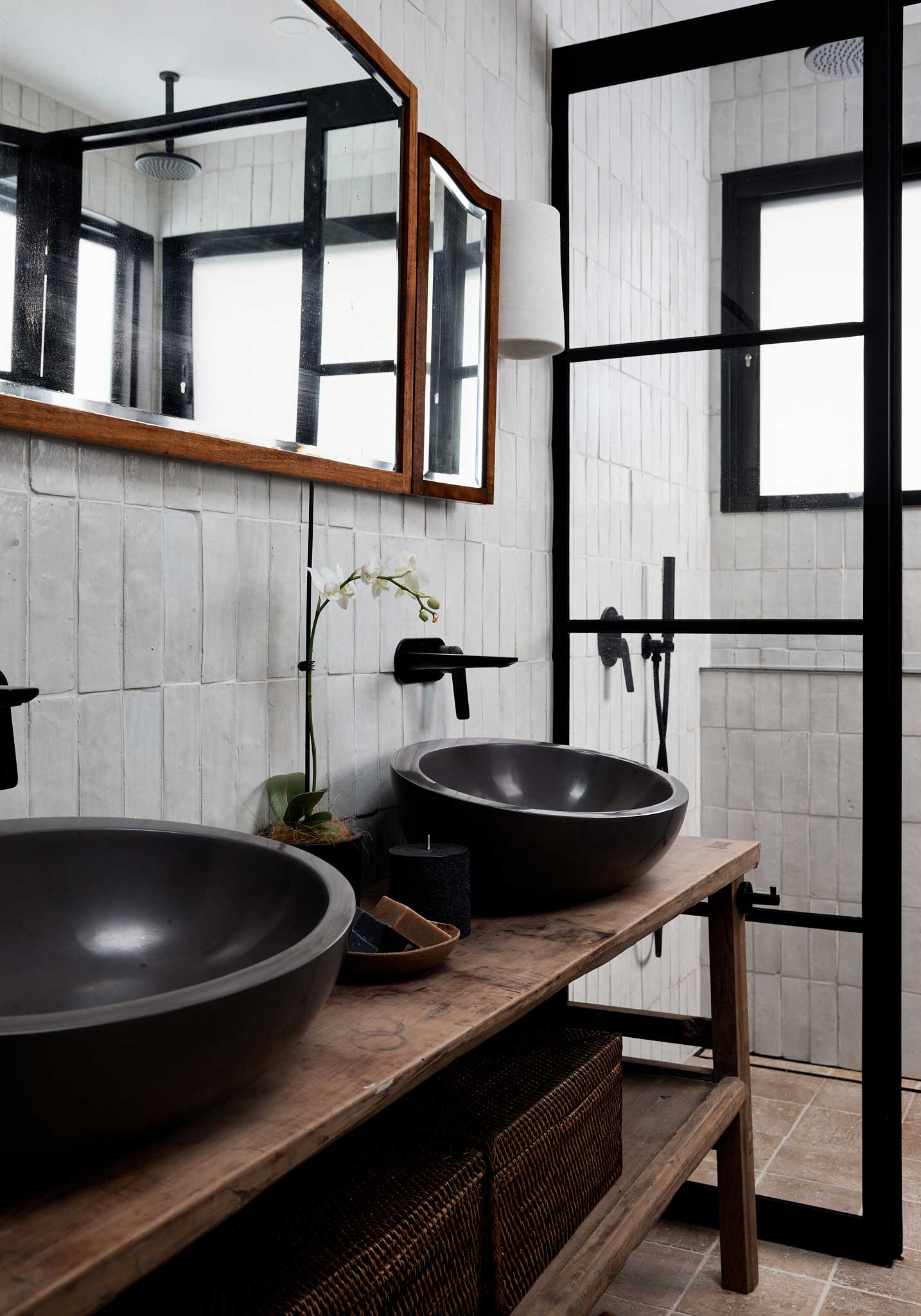 salle de bain décoration rustique chic et industrielle salle de bain décoration rustique chic et industrielle