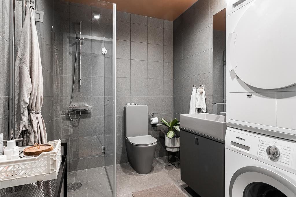 salle de bain dans studio de 27m2 salle de bain dans studio de 27m2