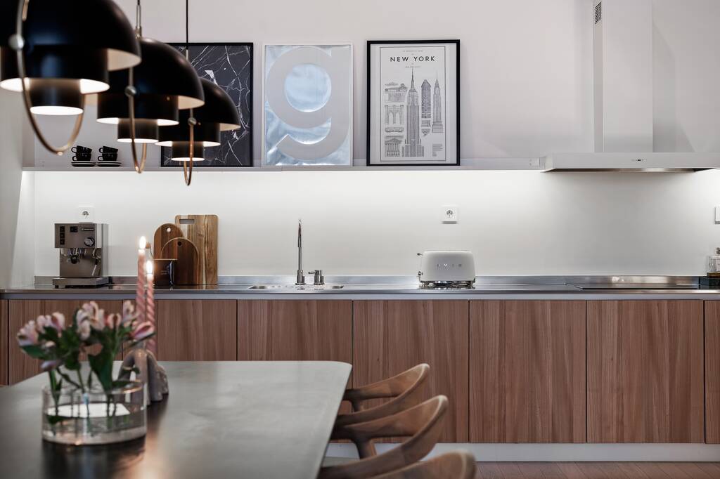 cuisine design bois noyer cuisine design bois noyer