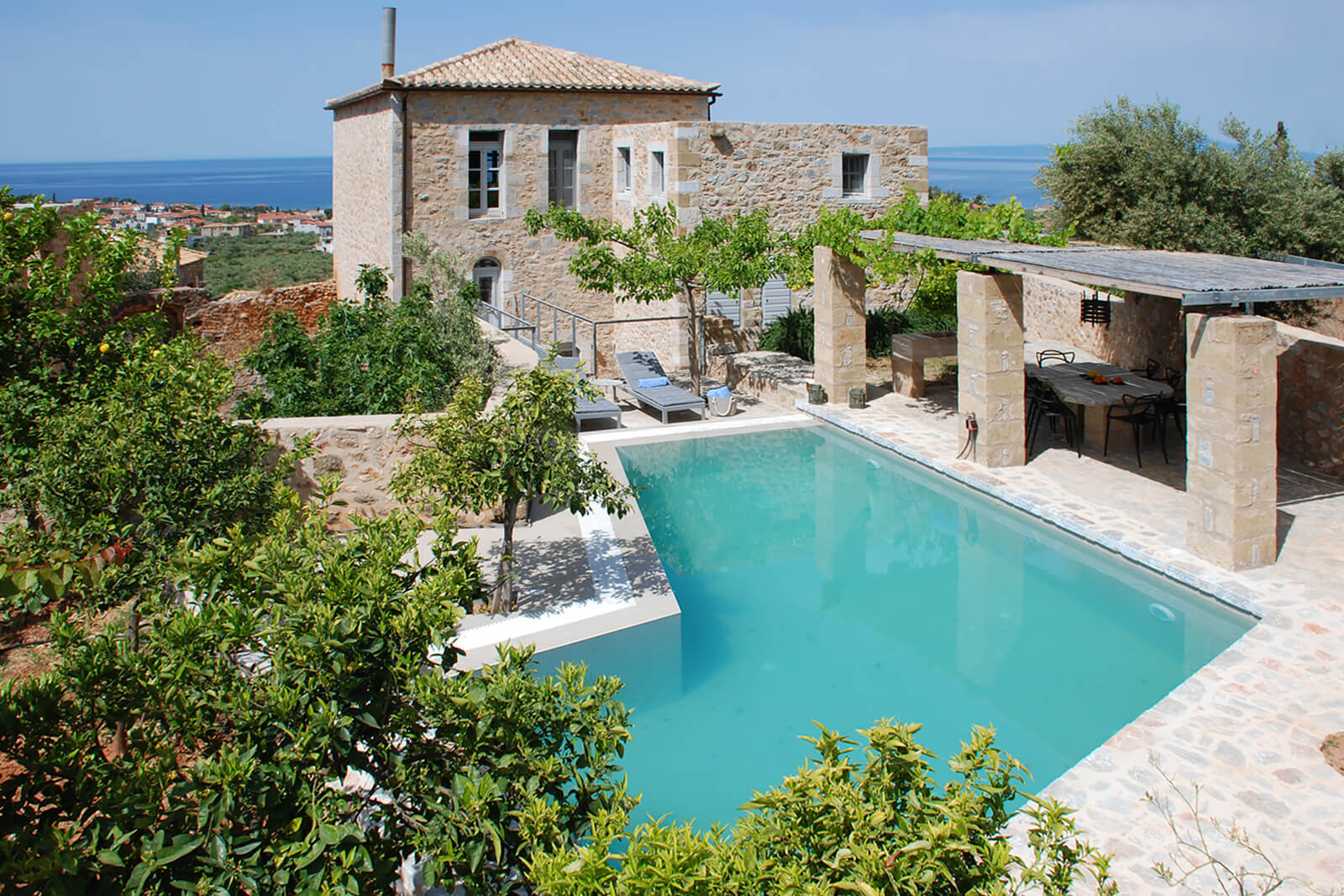 maison en pierres rénovée avec piscine maison en pierres rénovée avec piscine