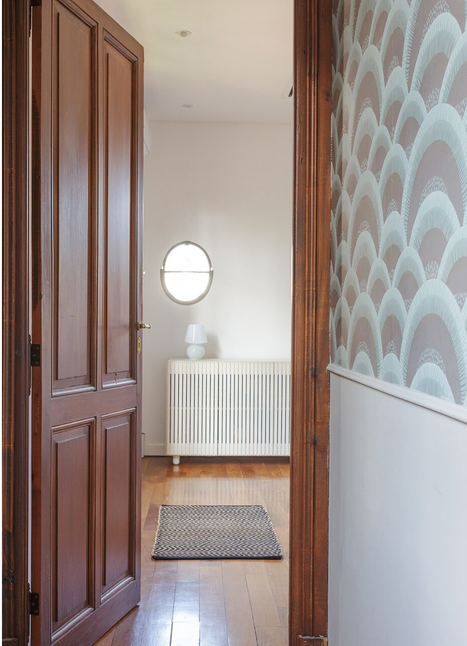 palier avec papier-peint décoration moderne palier avec papier-peint décoration moderne
