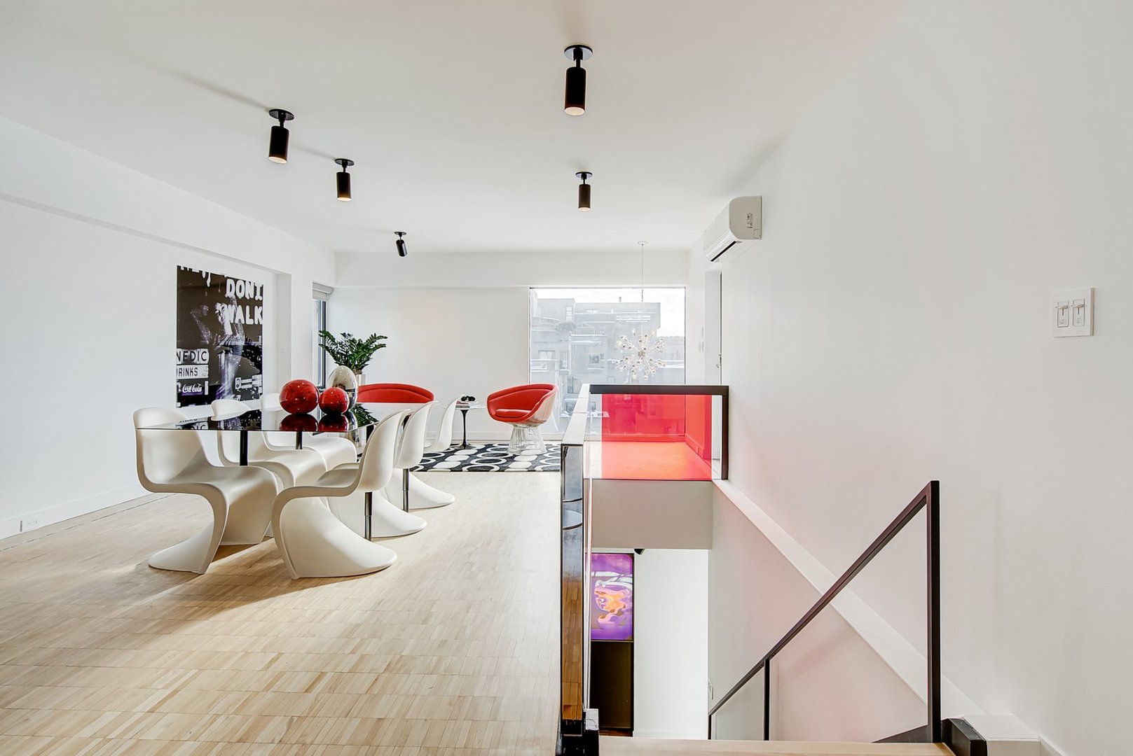 salle à manger avec chaises Panton décoration design salle à manger avec chaises Panton décoration design