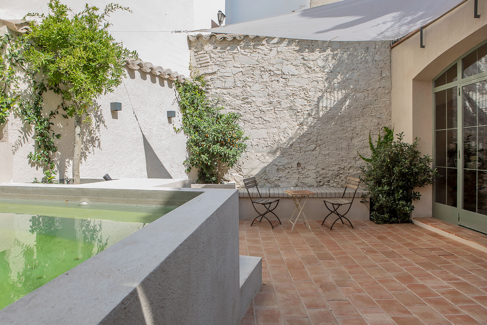 terrasse avec mini piscine maçonnée terrasse avec mini piscine maçonnée