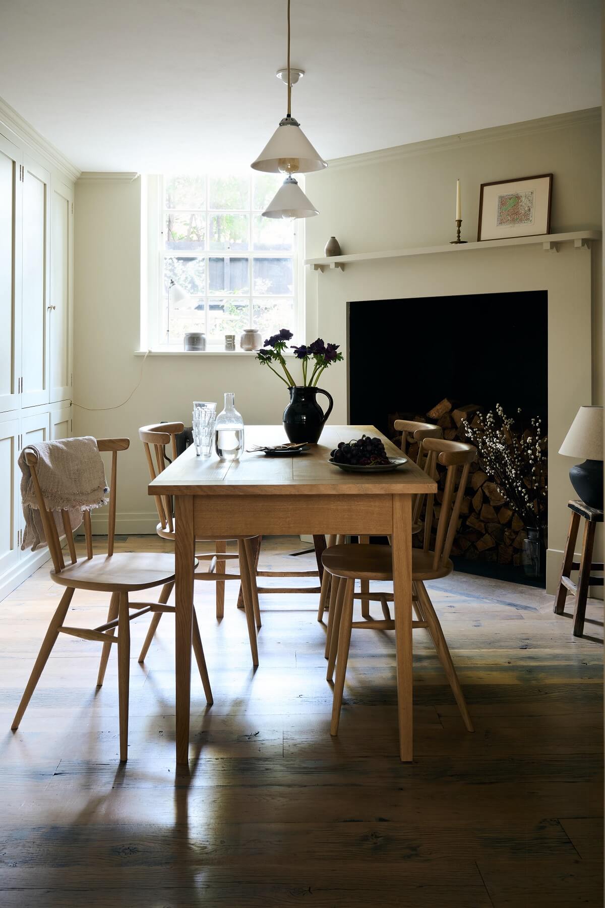 salle à manger rustique chic