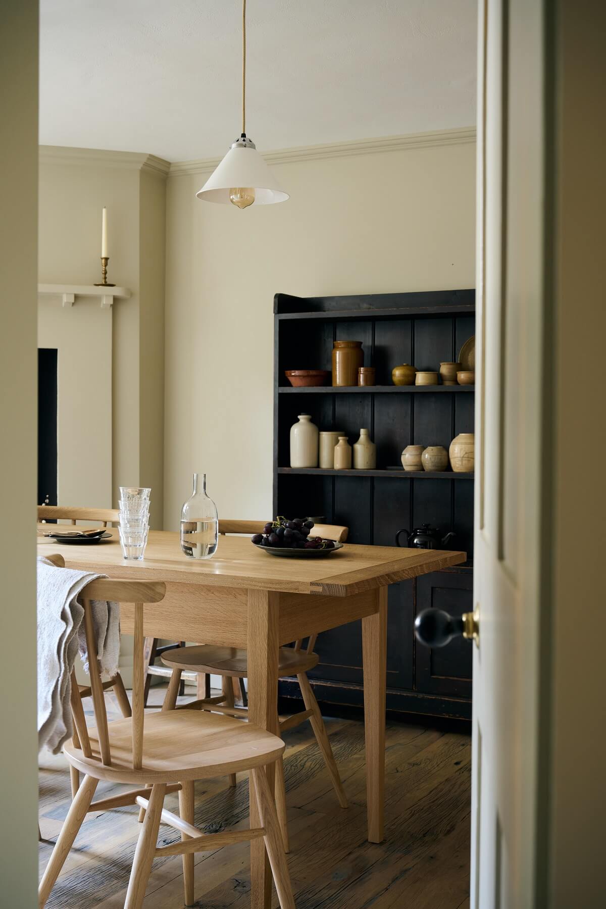 salle à manger rustique chic