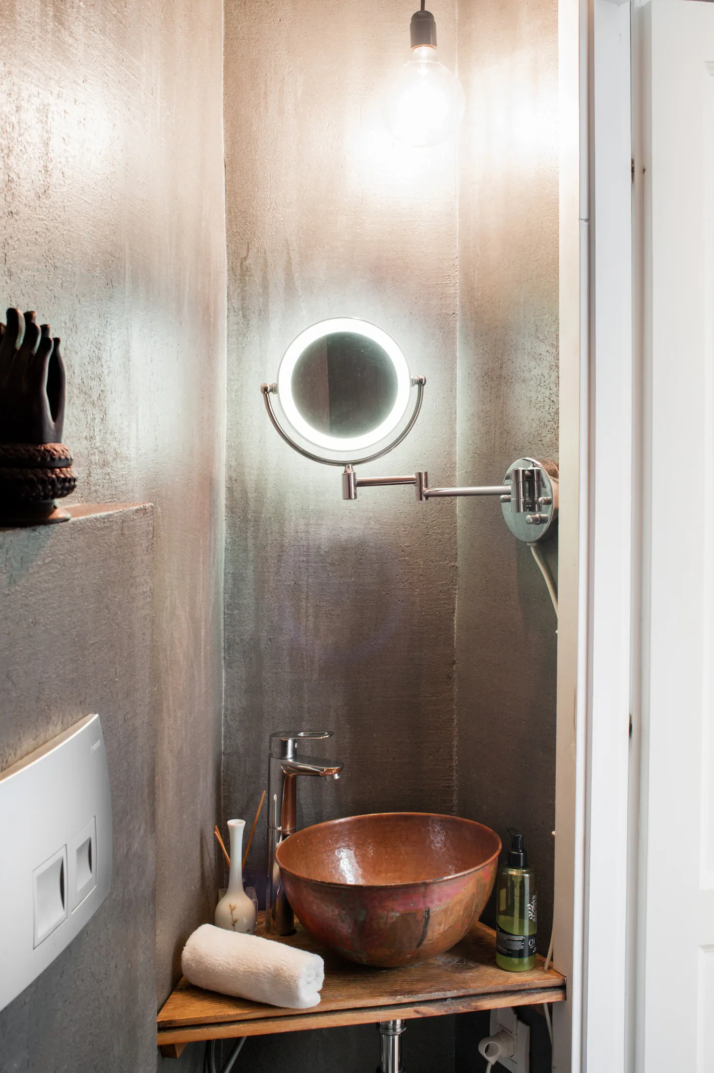salle de bain avec vasque cuivre salle de bain avec vasque cuivre