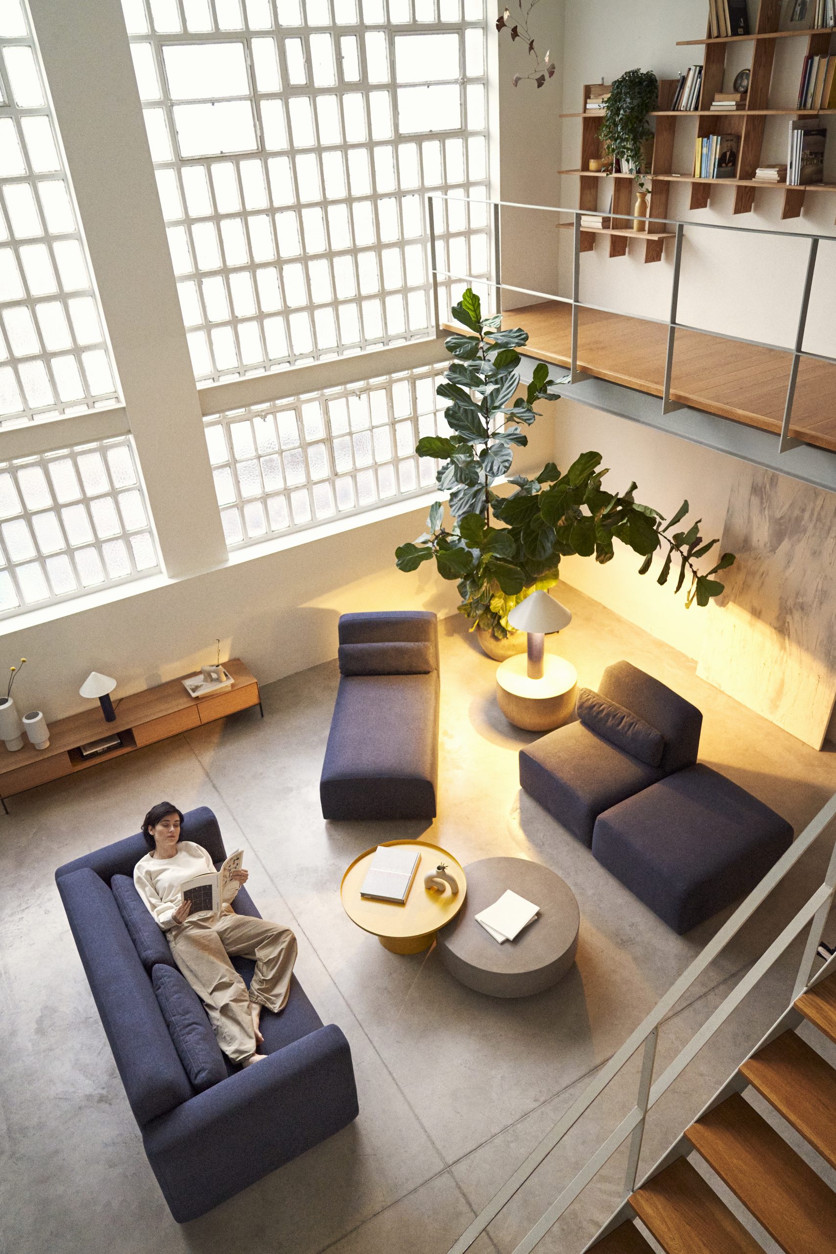loft kave home collection Urban blue